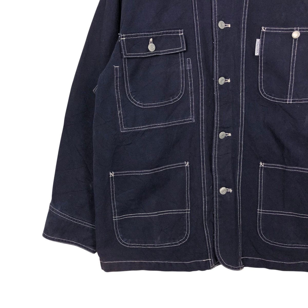 Japanese Brand 📌Vintage Chore Work Jacket Detroit Neyries Issey Miyake Size US M / EU 48-50 / 2 - 5 Thumbnail