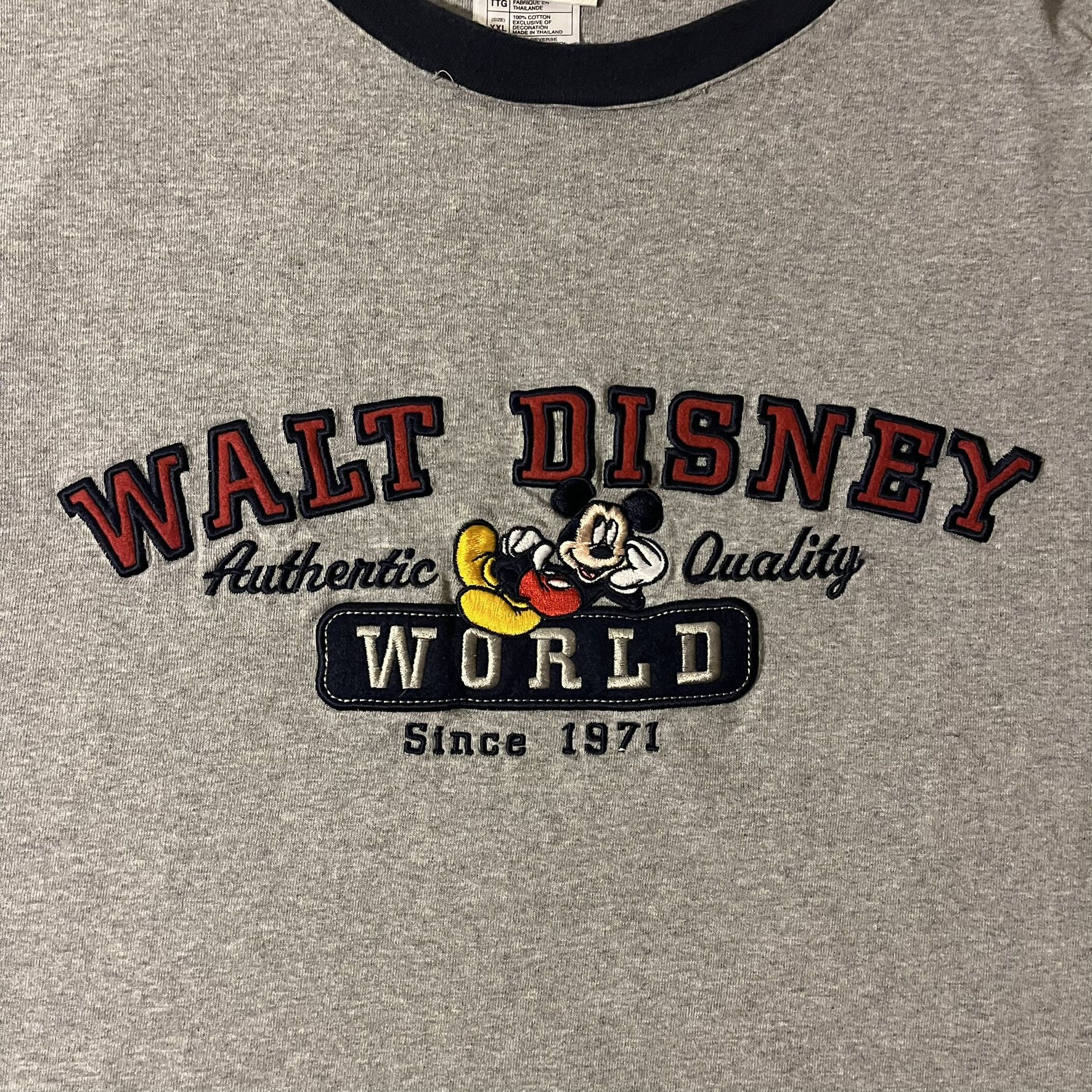 Disney × Vintage VTG 00s Disney World Authentic Tee Size US XXL / EU 58 / 5 - 3 Thumbnail