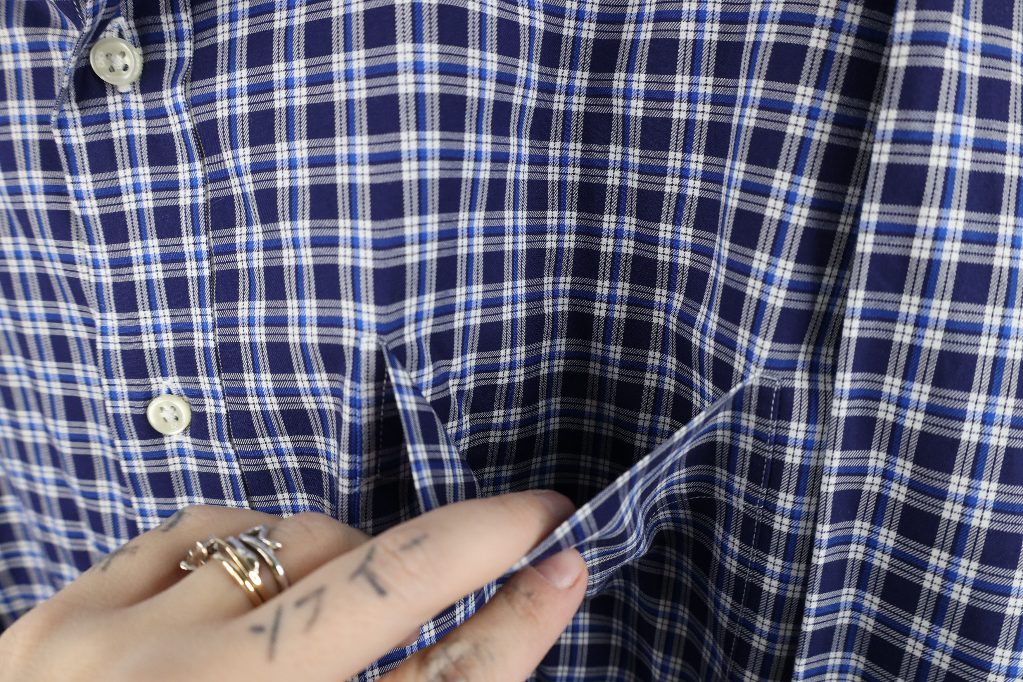 Ralph Lauren Vintage 90s Ralph Lauren Collared Button Down Shirt Plaid Size US XL / EU 56 / 4 - 5 Thumbnail