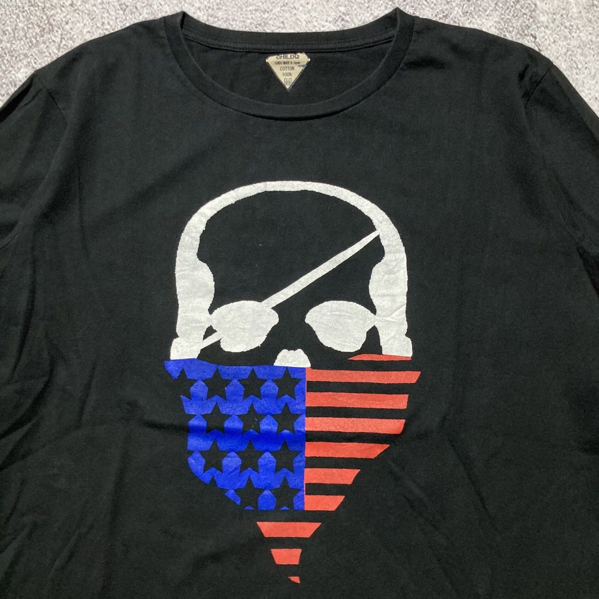 Japanese Brand 🇯🇵2000s Childq Skull Punk Big Logo Longslevee Grunge Gothic Size US M / EU 48-50 / 2 - 3 Thumbnail