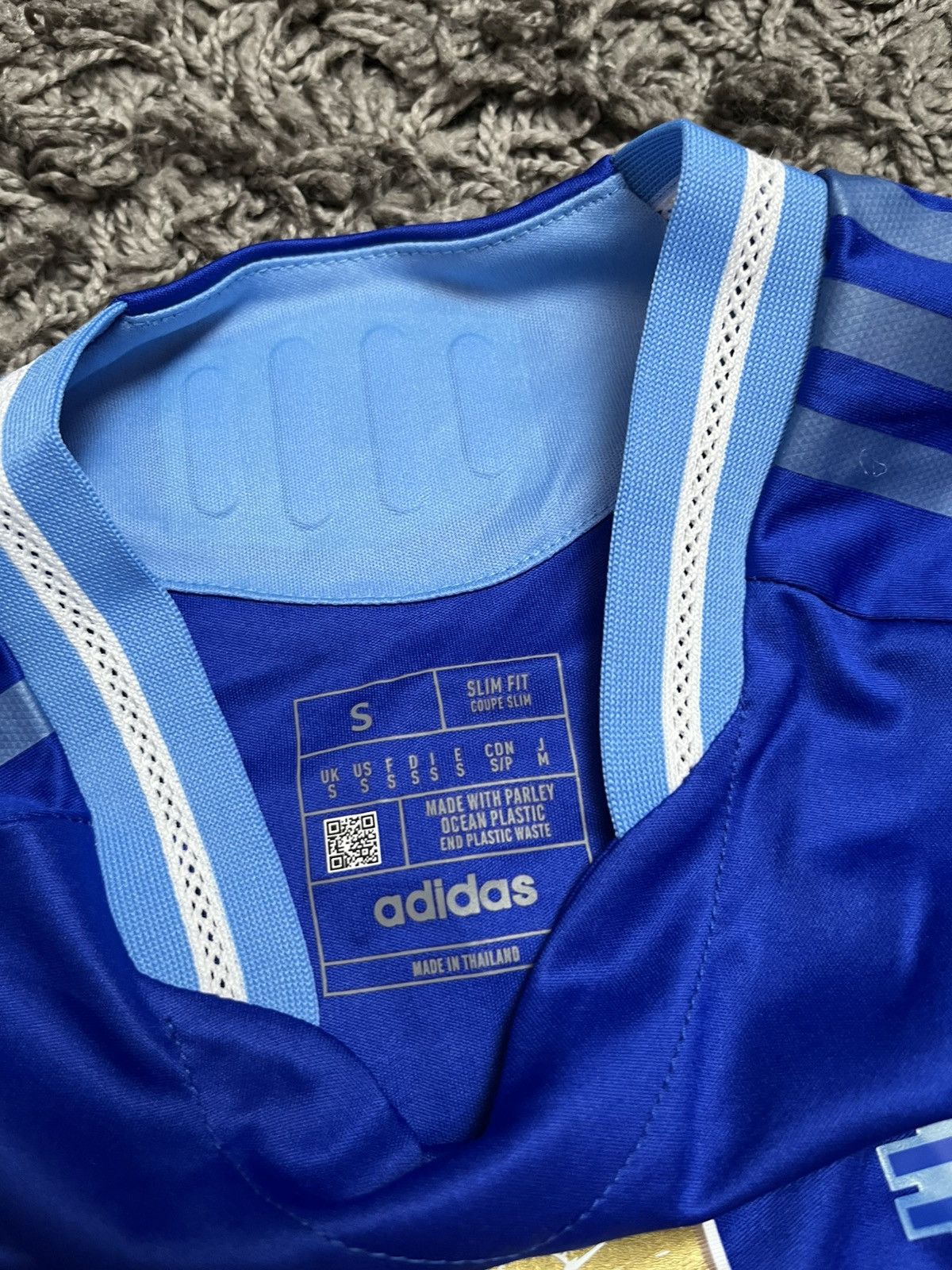 Adidas DI MARIA Argentina 2024 Copa Player Version Jersey #11 Size US S / EU 44-46 / 1 - 6 Thumbnail