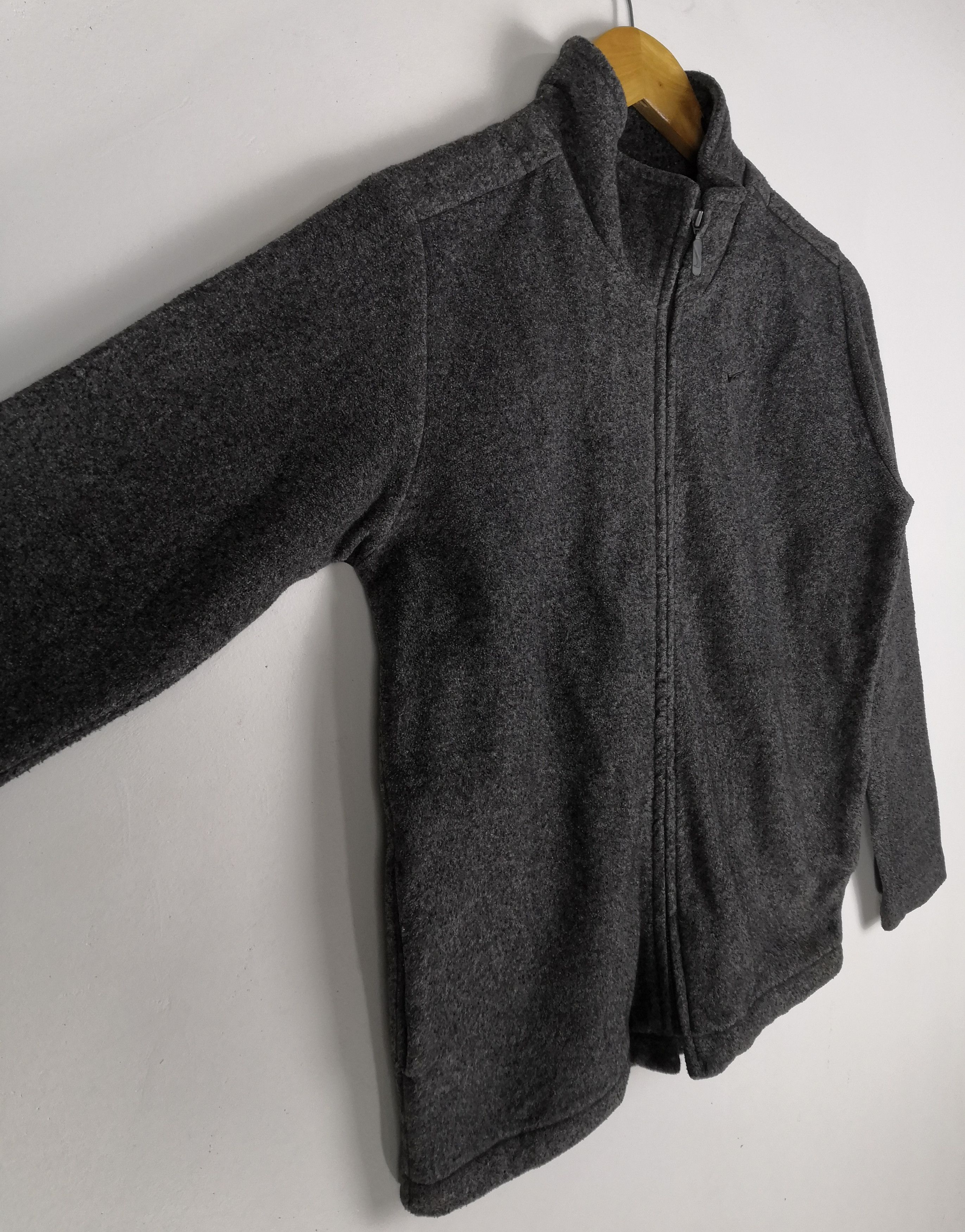 Nike Vintage Nike Fleece Jacket Zipper Size M / US 6-8 / IT 42-44 - 4 Thumbnail