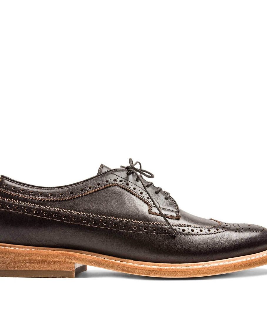 Taylor Stitch Taylor Stitch Brogue Espresso Brown Leather Dress Shoes 12.5 Size US 12.5 / EU 45-46 - 20 Thumbnail