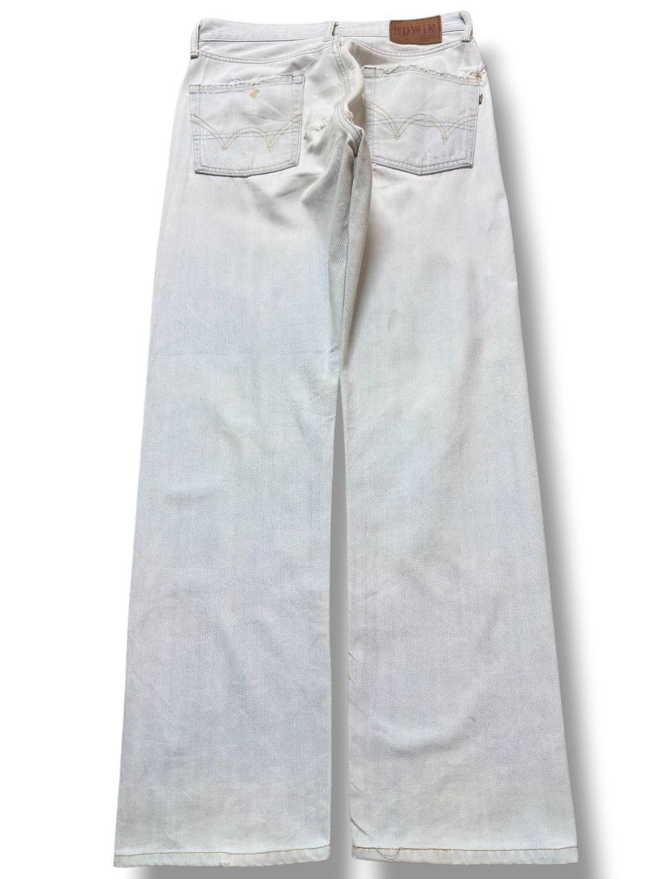 Edwin Vintage Edwin 505zx Selvedge Light Wash Denim Size US 31 - 6 Thumbnail