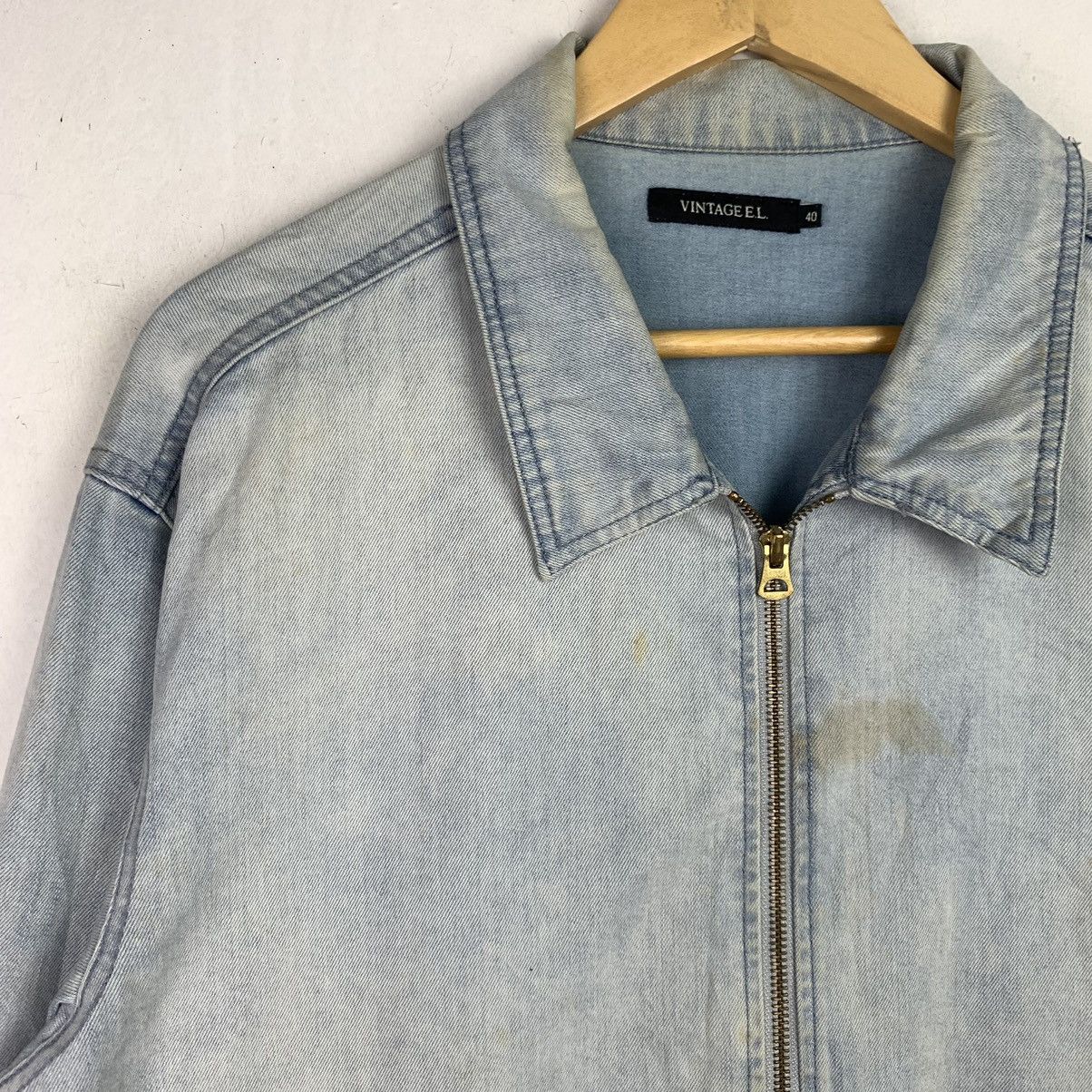 Japanese Brand × Vintage Vintage Vintage E.l Fullzip Denim Jacket Size US XL / EU 56 / 4 - 5 Thumbnail