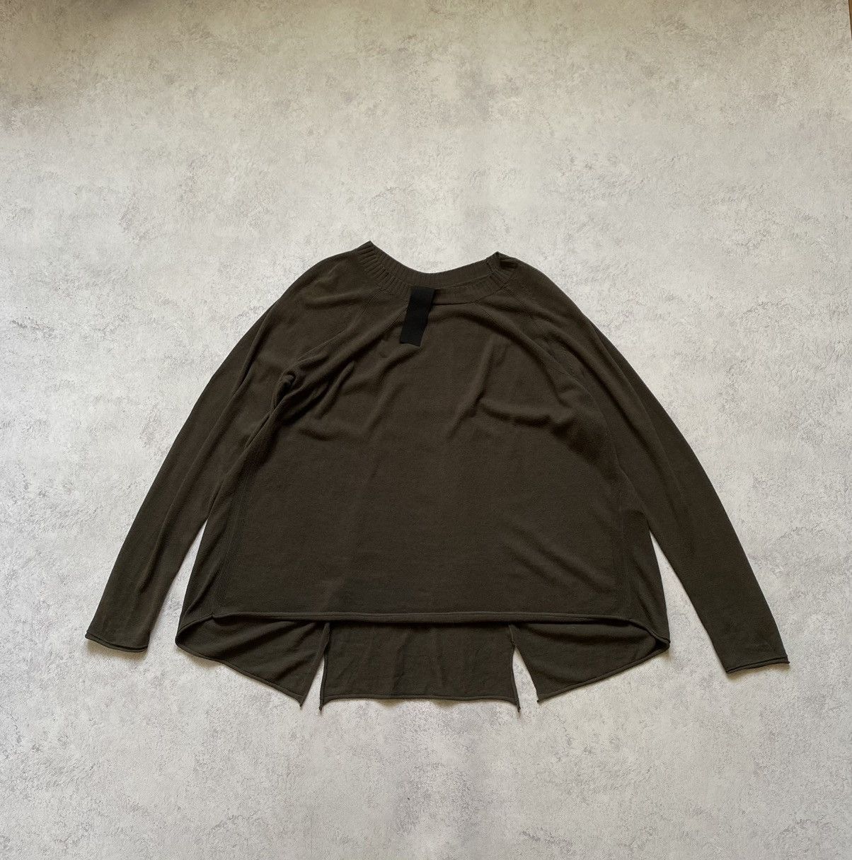 Rundholz Rundholz Black Label Asymmetrical Khaki Sweater Size S Size S / US 4 / IT 40 - 9 Thumbnail