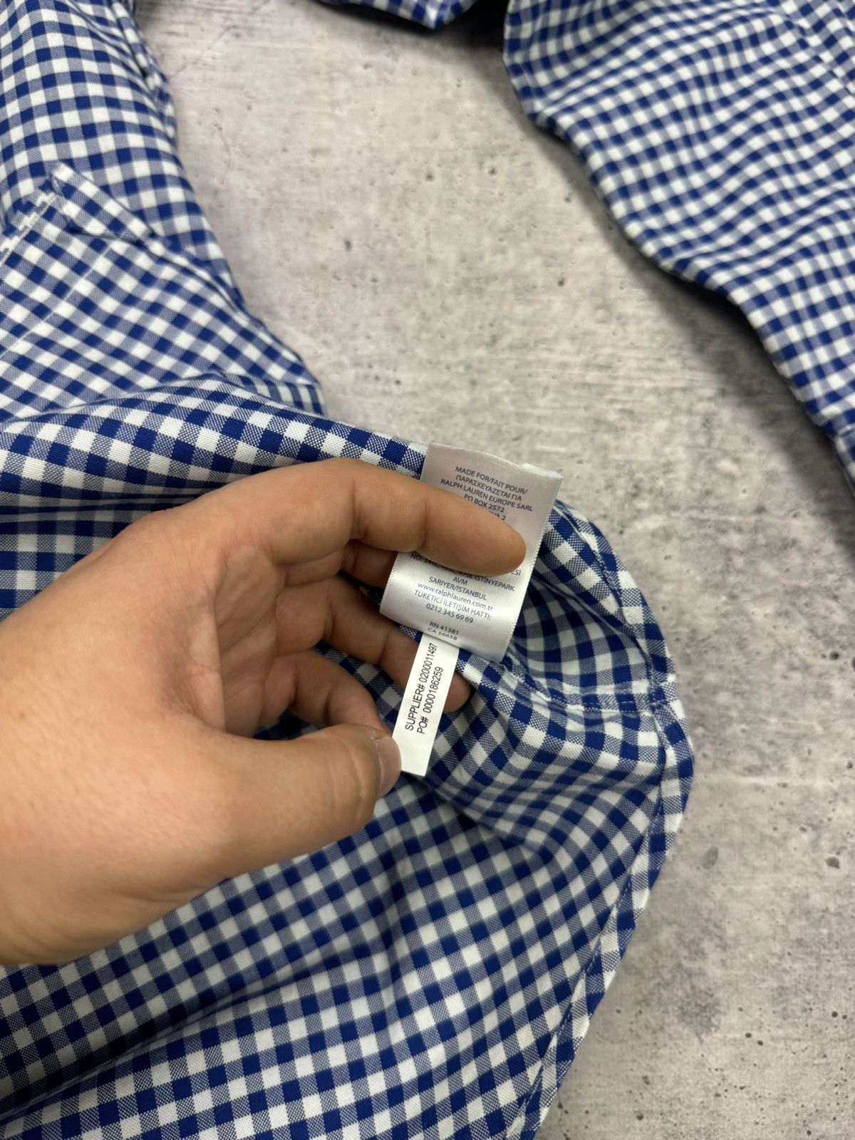 Polo Ralph Lauren × Vintage Vintage Polo Ralph Lauren Y2K Blue Casual Button Ups Shirt Size US S / EU 44-46 / 1 - 14 Thumbnail