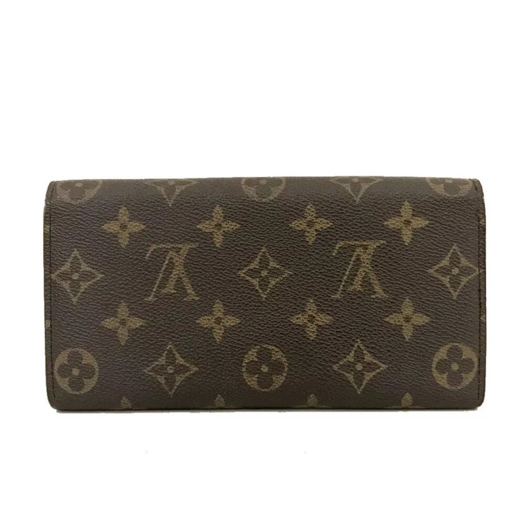 Louis Vuitton Louis Vuitton Monogram Portefeiulle Sarah Long Wallet Size ONE SIZE - 4 Thumbnail