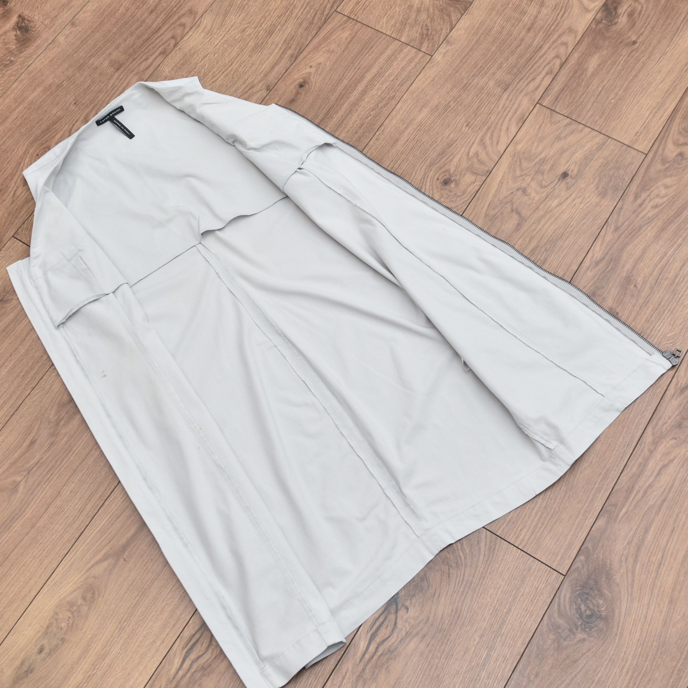 Sarah Pacini Sarah Pacini White Sleeveless Sheath Dress Zip Front Y2K Size S / US 4 / IT 40 - 10 Thumbnail