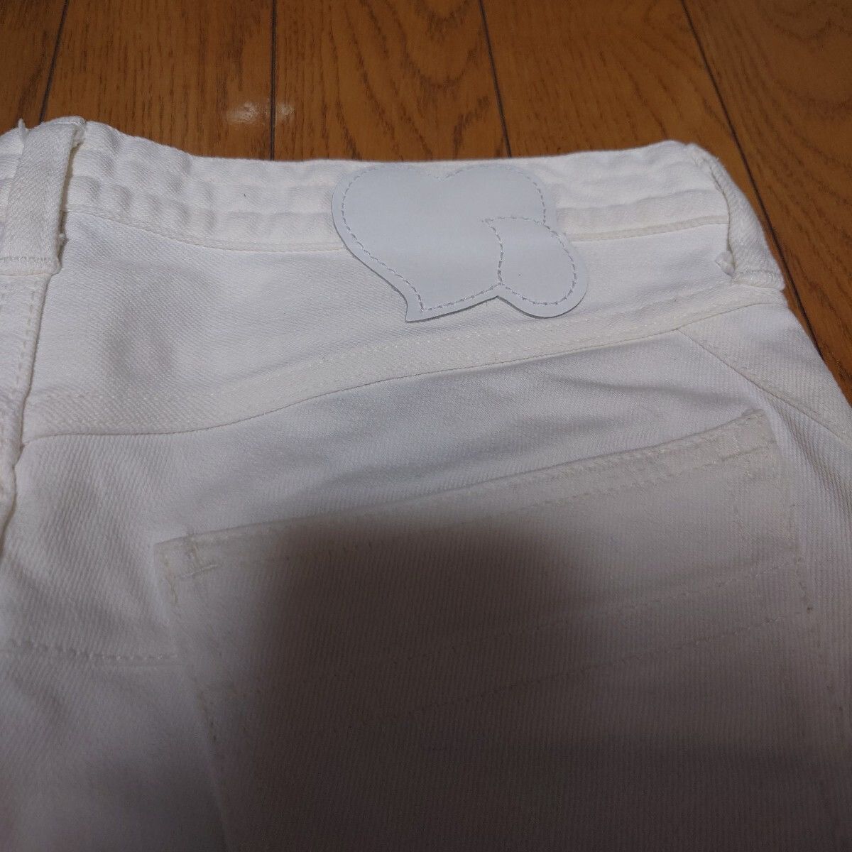 Number (N)ine White Jeans Size US 31 - 6 Thumbnail