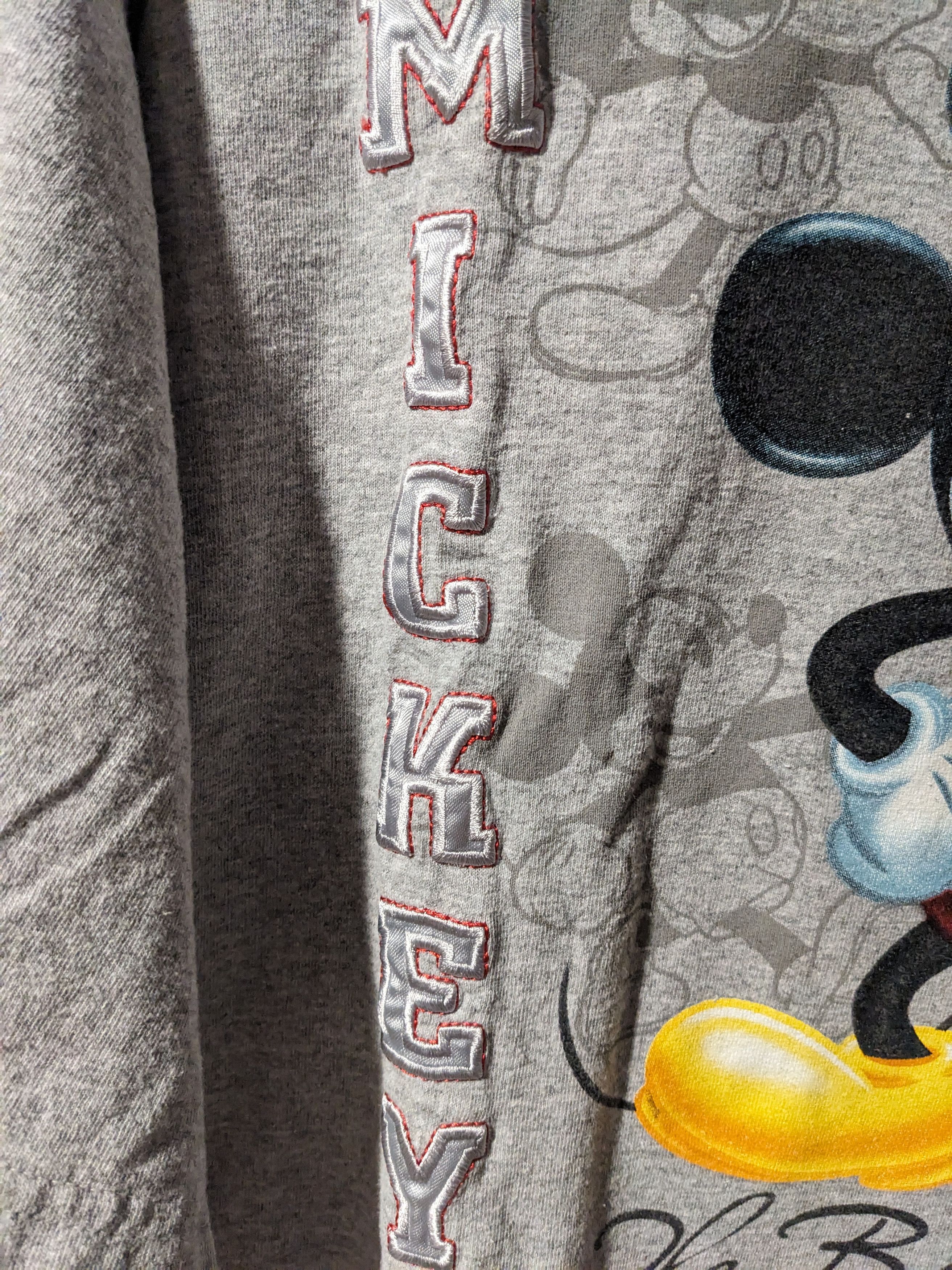 Disney × Vintage Vintage Y2K Disney Mickey Mouse Classic Front Back T-Shirt Size US XXL / EU 58 / 5 - 3 Thumbnail
