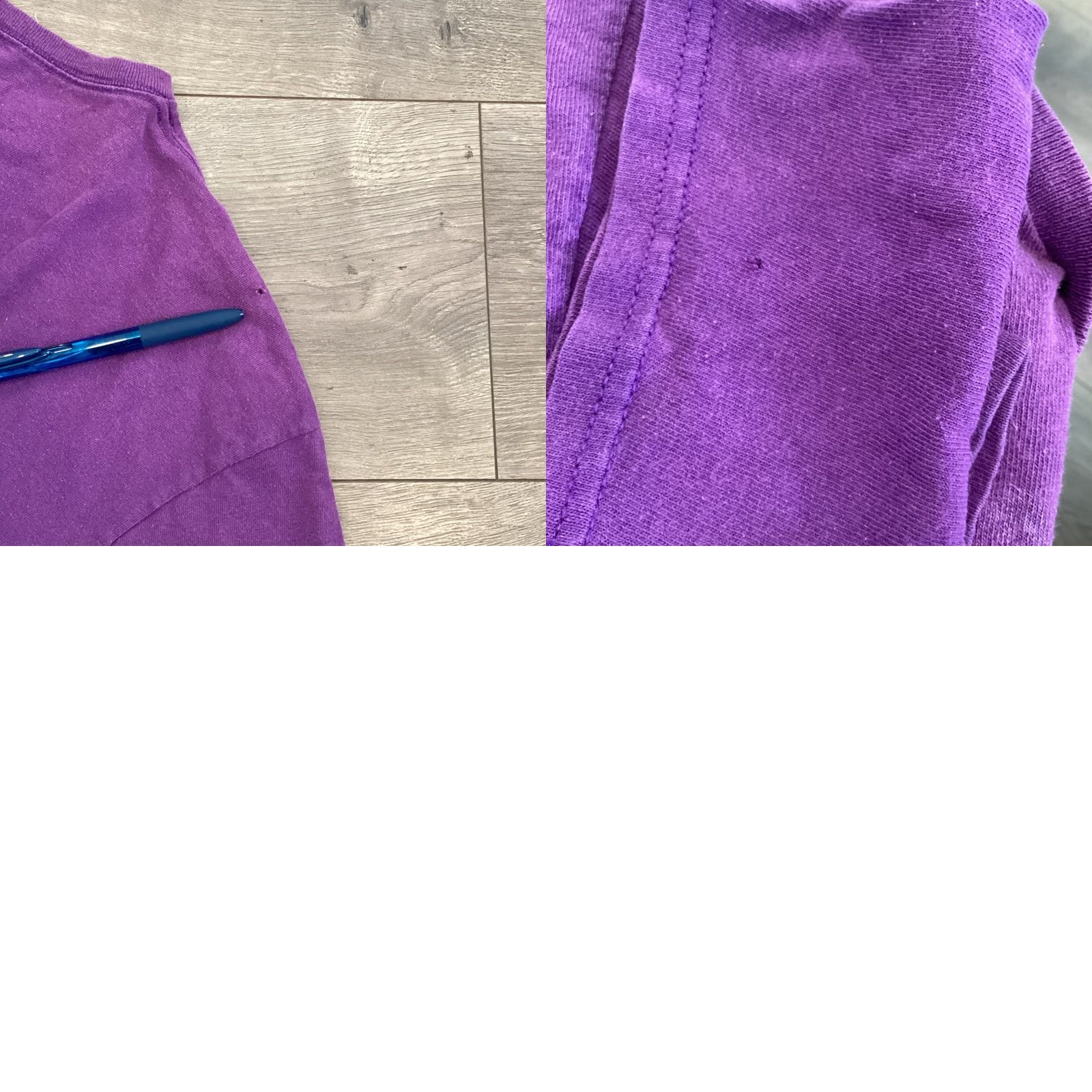 Delta VINTAGE Delta Jesus Tee Graphic Print Short Sleeve T-Shirt Unisex Adult XL Purple Size XL / US 12-14 / IT 48-50 - 8 Thumbnail