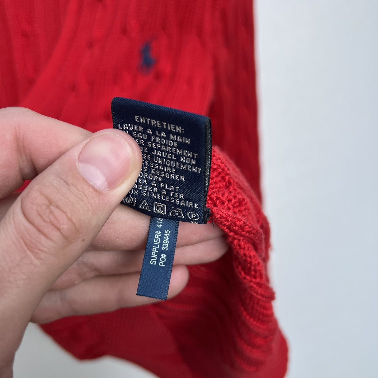 Polo Ralph Lauren × Vintage Polo Ralph Lauren sweater vintage Size S / US 4 / IT 40 - 5 Thumbnail