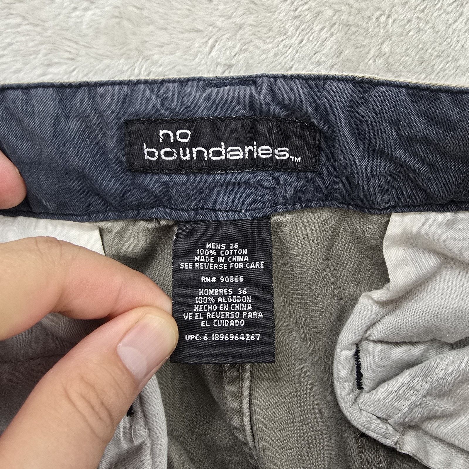 Other Vintage No Boundaries Cargo Shorts Mens 36 Utility Y2K Size US 36 / EU 52 - 5 Thumbnail
