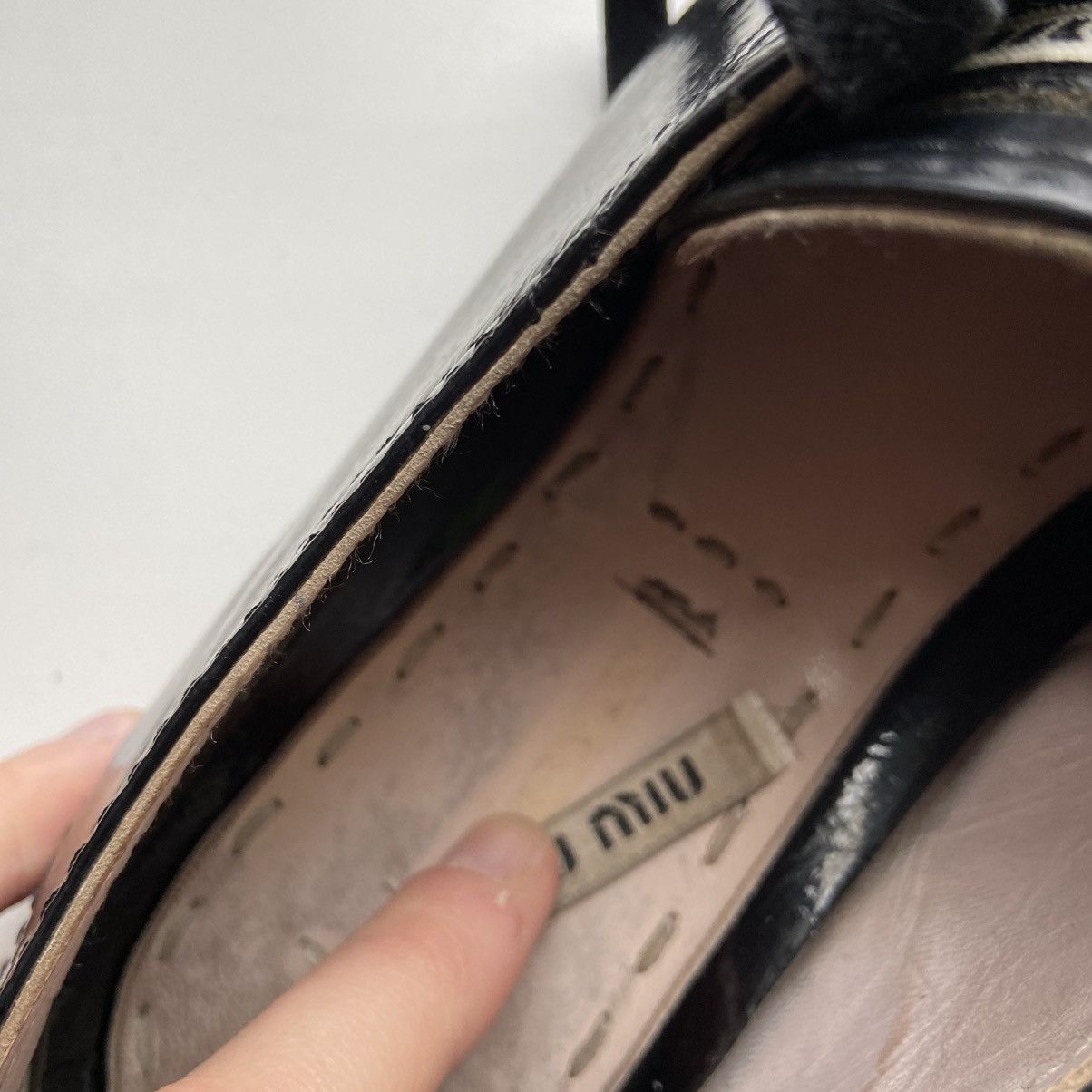 Miu Miu 📌 Vintage Miu Miu Y2K Rare Low top Trainers Prada Size US 9 / IT 39 - 14 Thumbnail