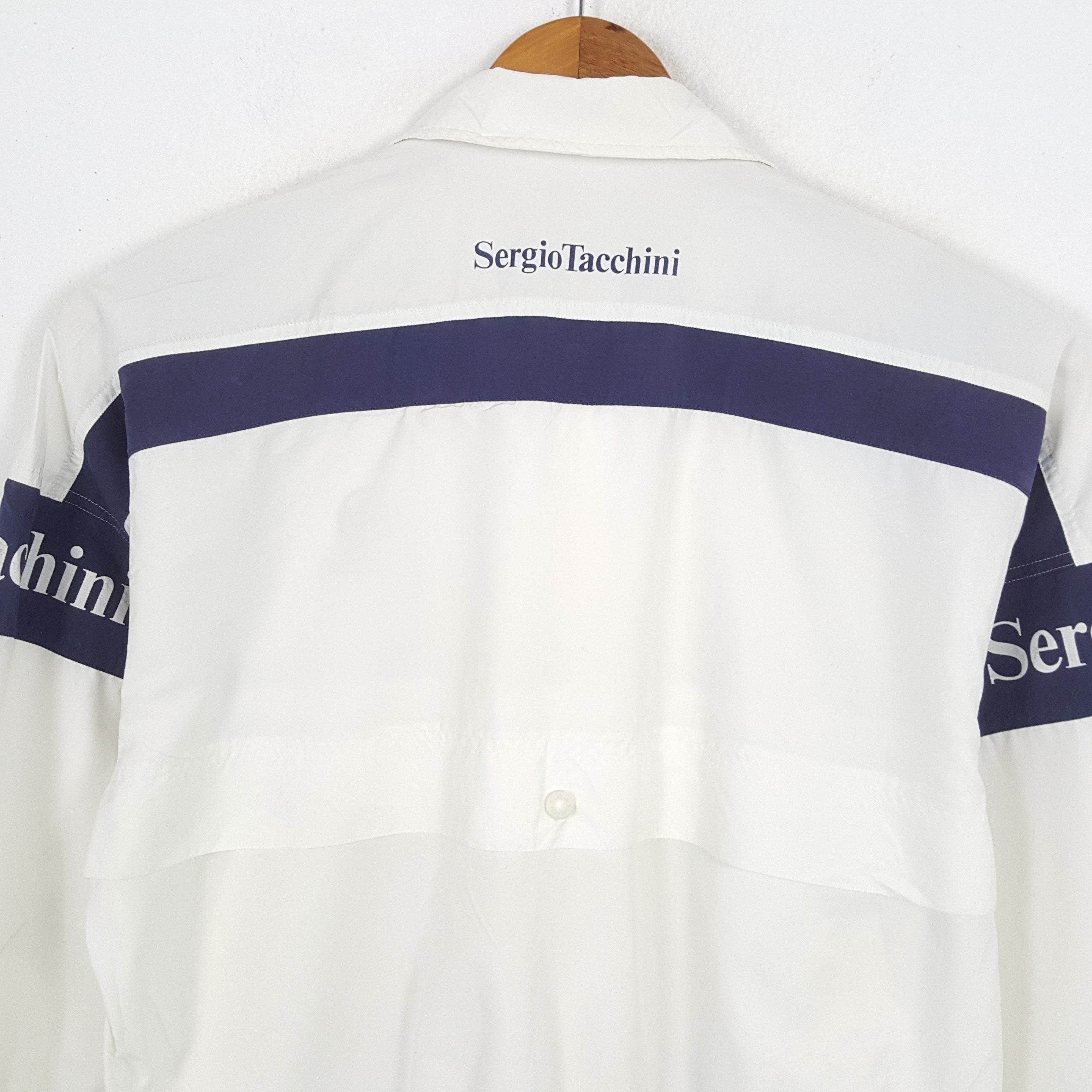 Sergio Tacchini × Vintage Vintage SERGIO TACHINI Sportswear Streetwear Style Jacket Size US L / EU 52-54 / 3 - 4 Thumbnail