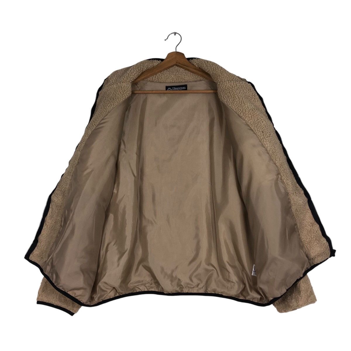 Japanese Brand 📌Vintage Bomber Jacket Fleece Sherpa Kappa Big Logo Anorak Size US M / EU 48-50 / 2 - 14 Thumbnail