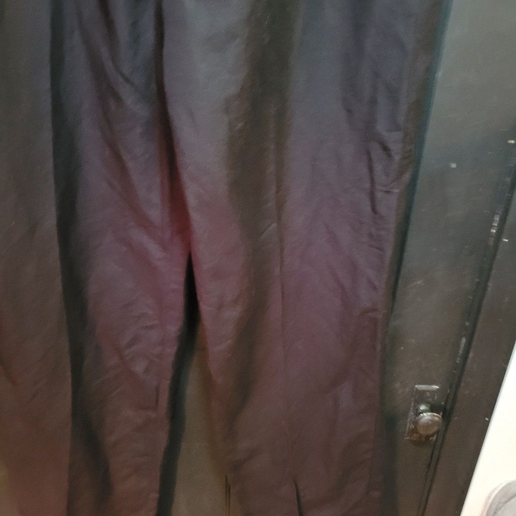 Perry Ellis Perry Ellis, dress pants, black with a tie waist, nwot, L Size US 31 - 2 Thumbnail