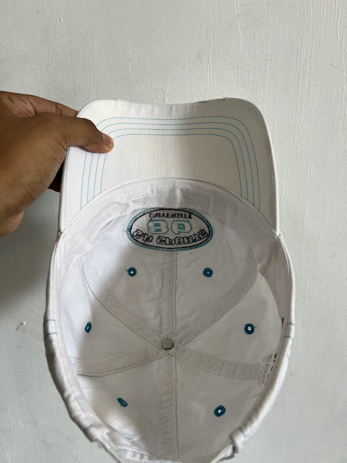 Japanese Brand Sn Sport 86 University Distressed Hat Size ONE SIZE - 9 Thumbnail