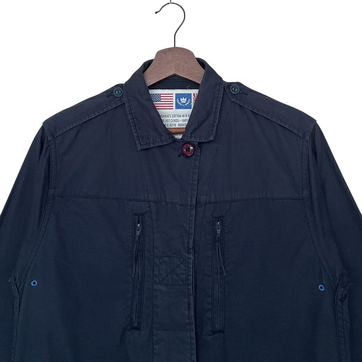 Japanese Brand × Vintage Vintage Japanese Brand Rodeo Crowns M-65 Jacket 1990s Size US L / EU 52-54 / 3 - 8 Thumbnail