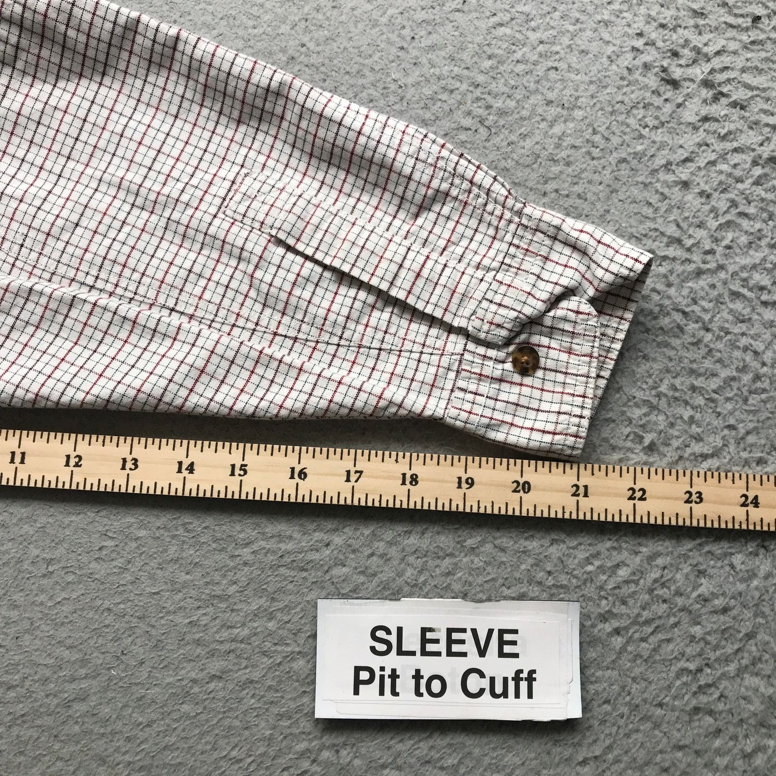 Other Woolrich Button Down Shirt Men's 2XL Check White Red Maroon Size US XXL / EU 58 / 5 - 7 Thumbnail