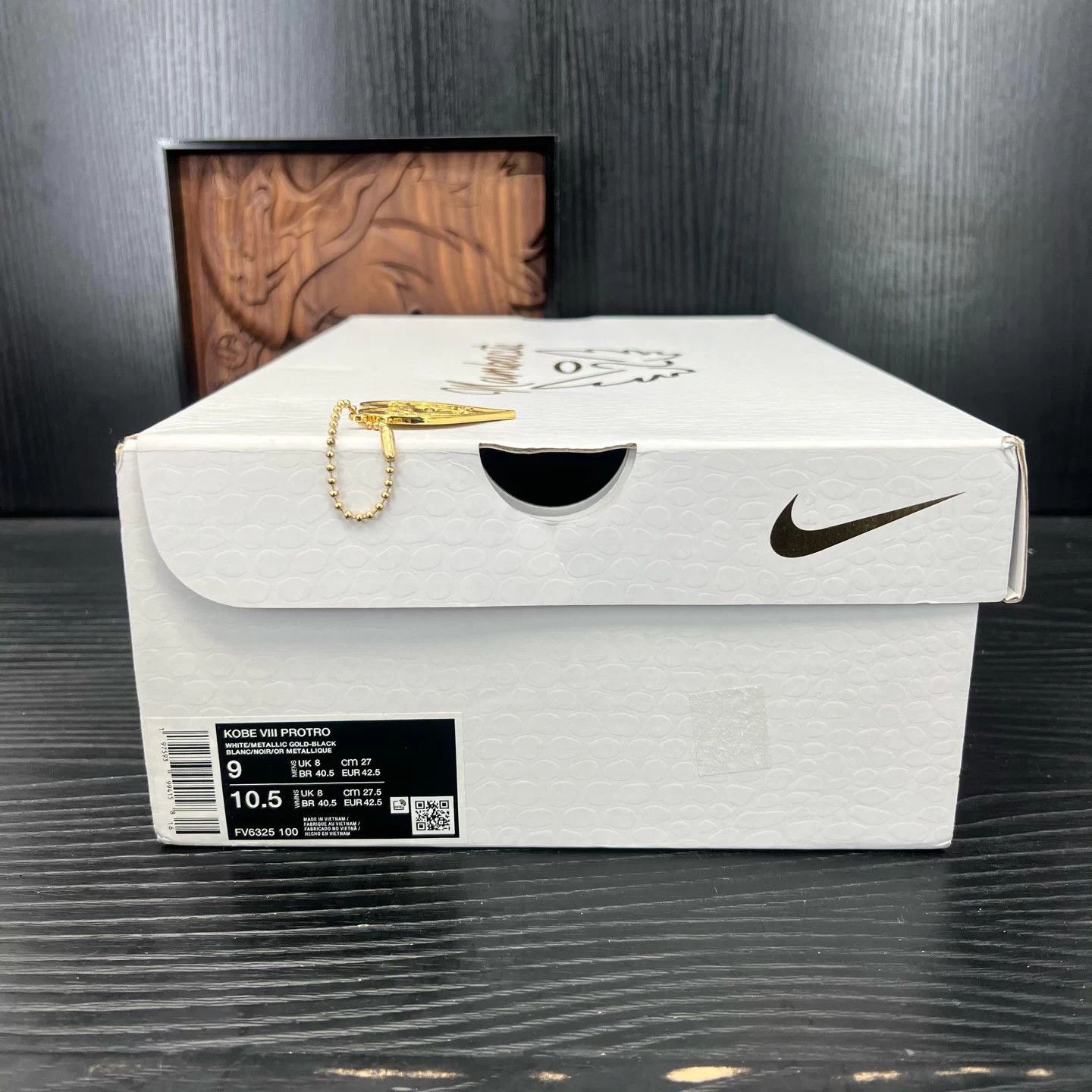 Nike zk8 low Gigi Platinum Black 42.5 Size US 9.5 / EU 42-43 - 9 Thumbnail