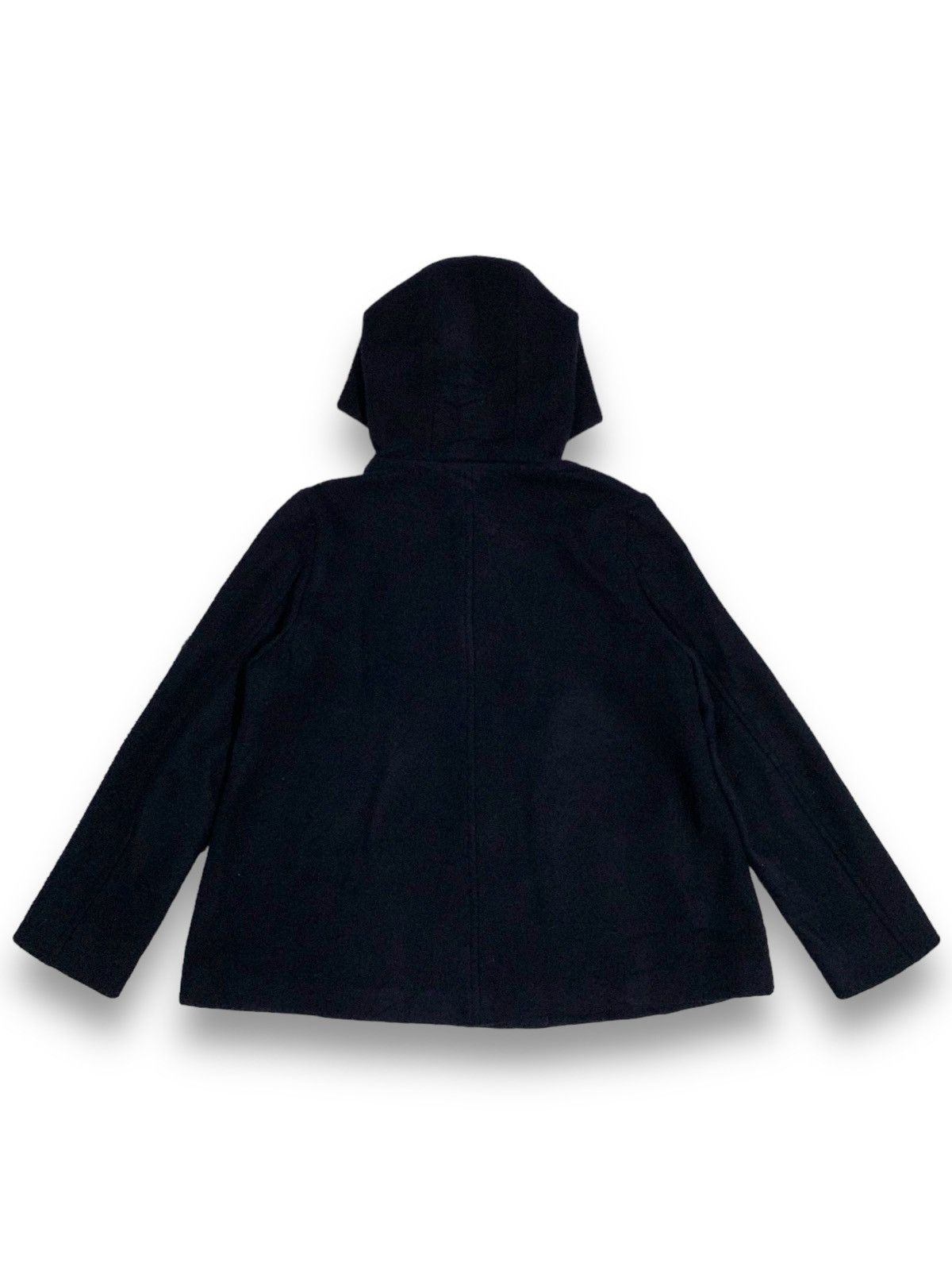 Beams Plus B”Ming by Beams Japan Wool Blend Flared Hem Hooded Jacket Size M / US 6-8 / IT 42-44 - 2 Thumbnail