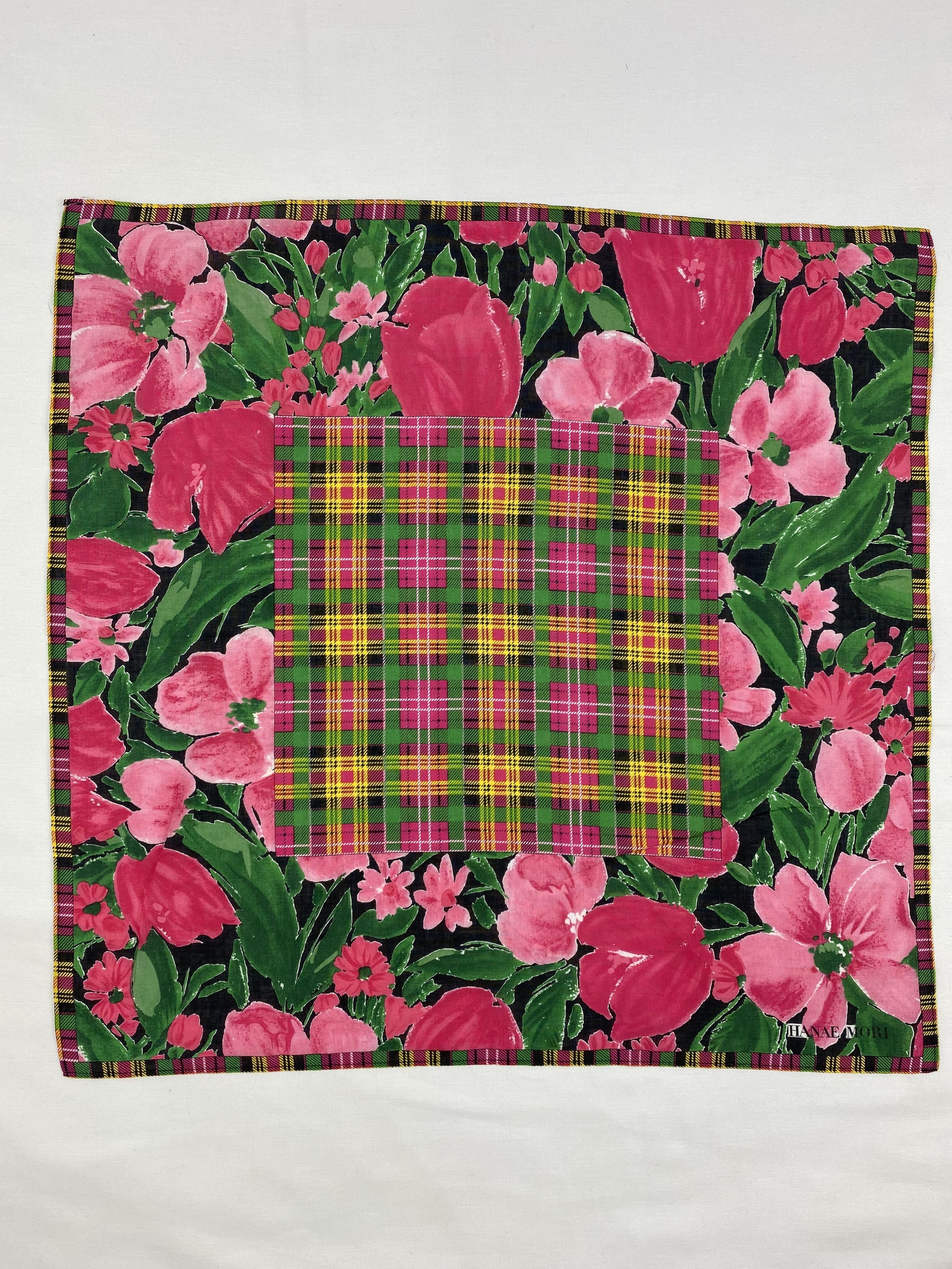 Hanae Mori × Japanese Brand × Vintage Hanae Mori Handkerchief / Bandana / Neckerchief Size ONE SIZE - 3 Thumbnail