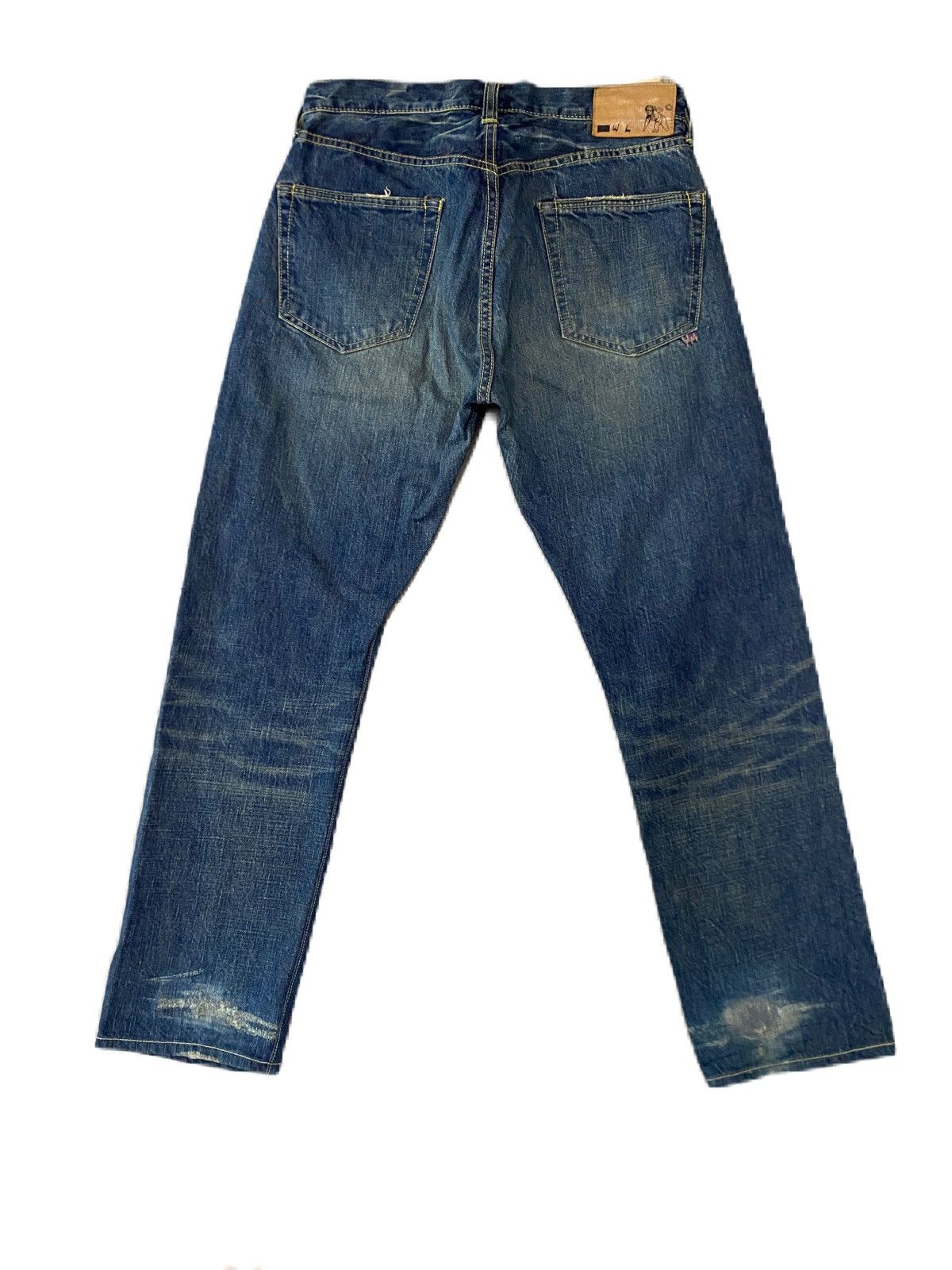 Japanese Brand × Prps PRPS SELVEDGE DISTRESS DENIM STRAIGHT TYPE Size US 32 / EU 48 - 5 Thumbnail
