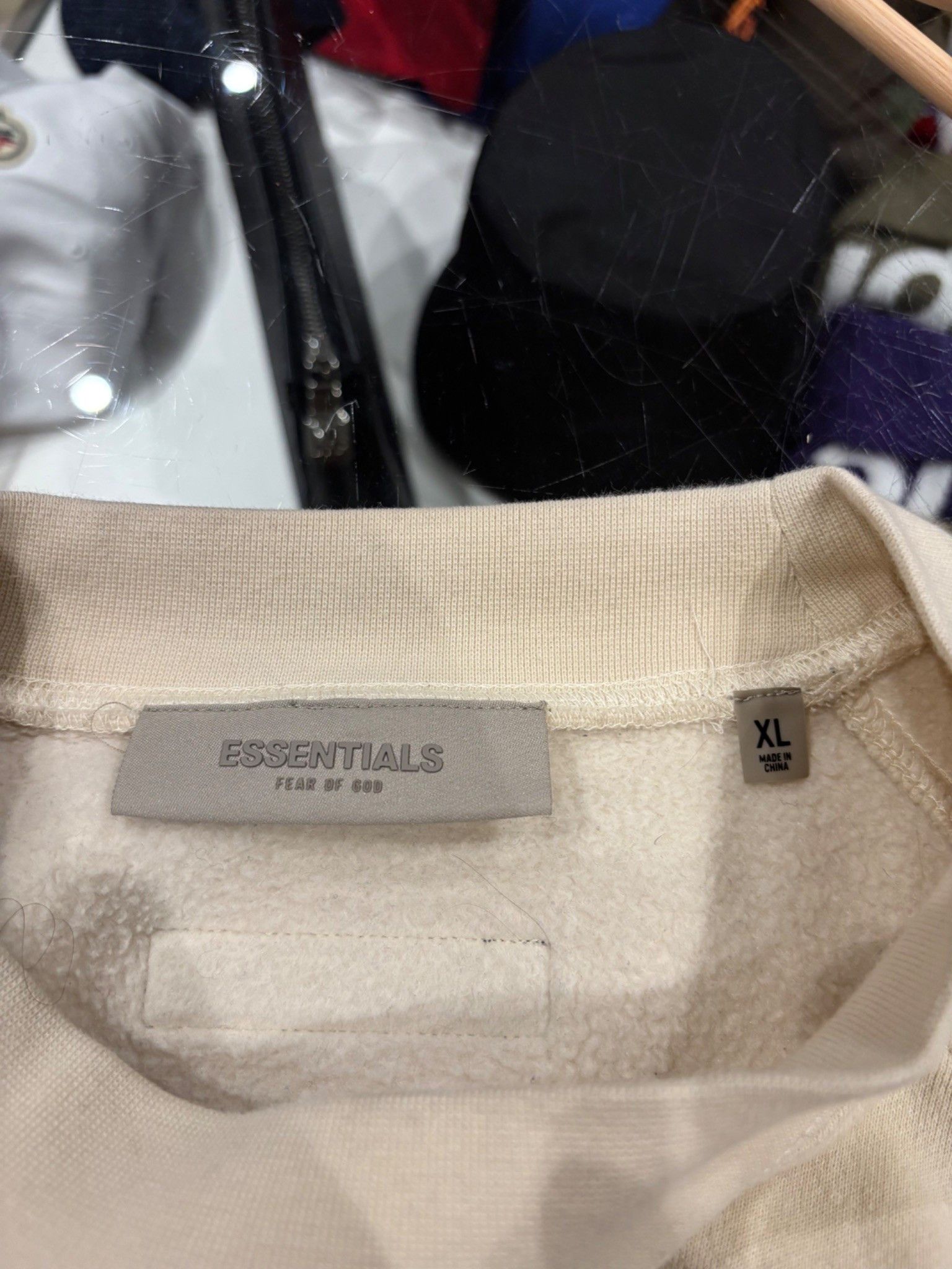 Fear of God Fear of God Essentials Crewneck Sweatshirt Sand Size US XL / EU 56 / 4 - 6 Thumbnail