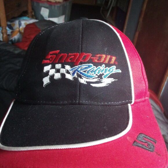 Other Vintage Snap-On Racing Strap Back Hat Cap Size ONE SIZE - 2 Thumbnail