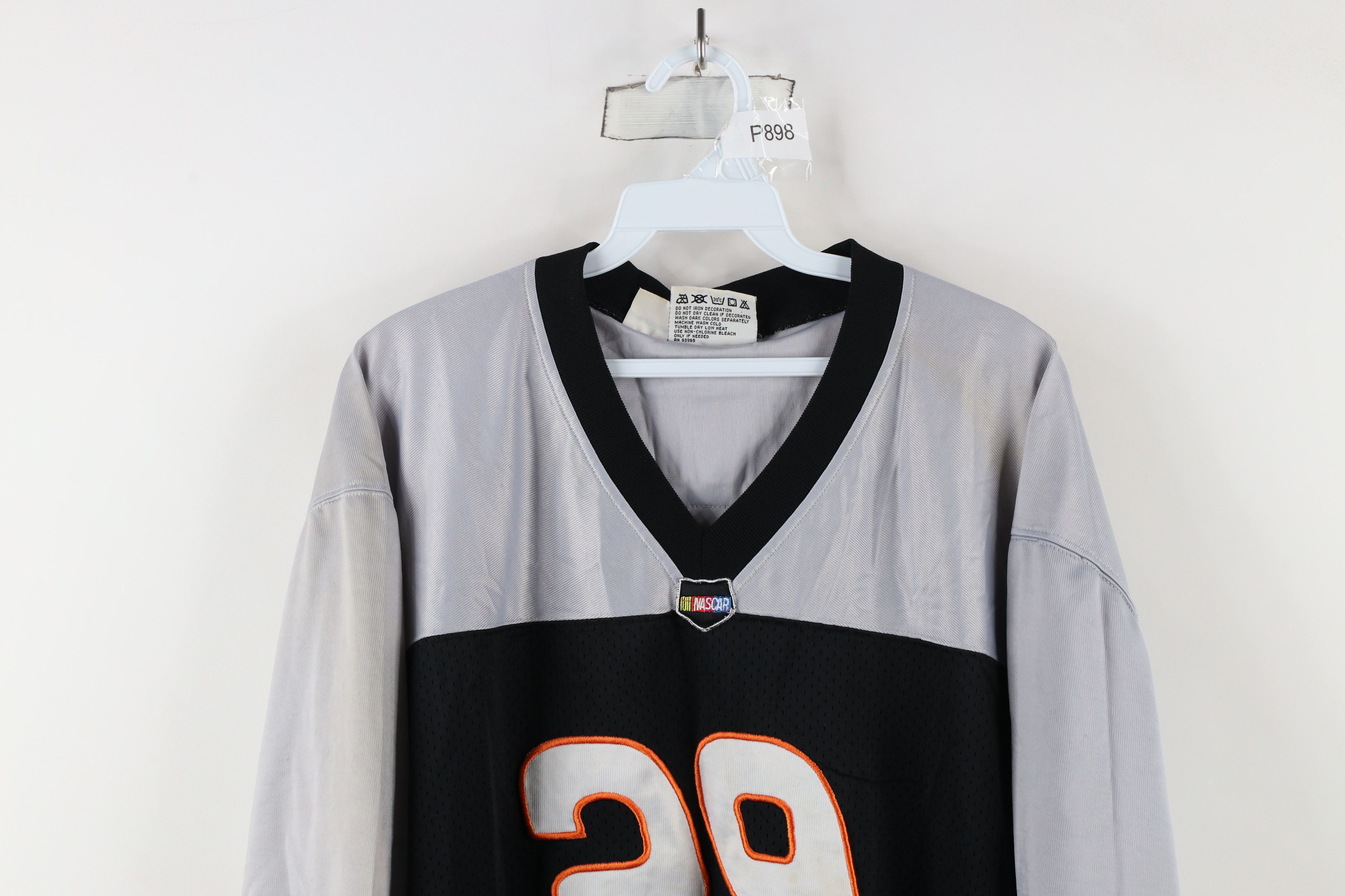 Vintage Vintage Nascar Spell Kevin Harvick Racing Football Jersey Size US L / EU 52-54 / 3 - 2 Thumbnail