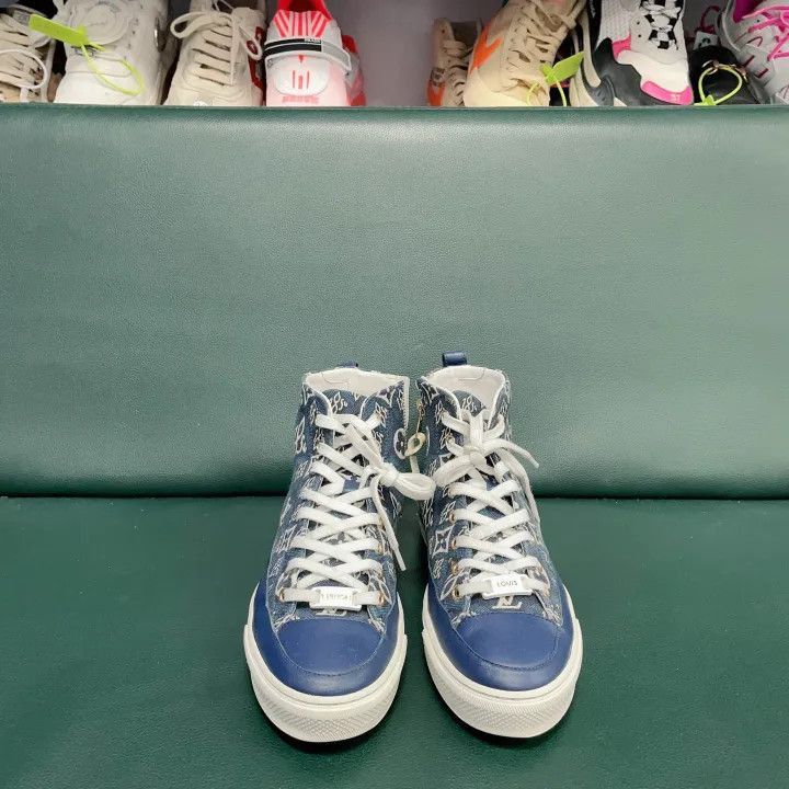 Louis Vuitton Louis Vuitton Stellar High-Top Fashion Sneakers -2508 Size US 6 / IT 36 - 2 Thumbnail