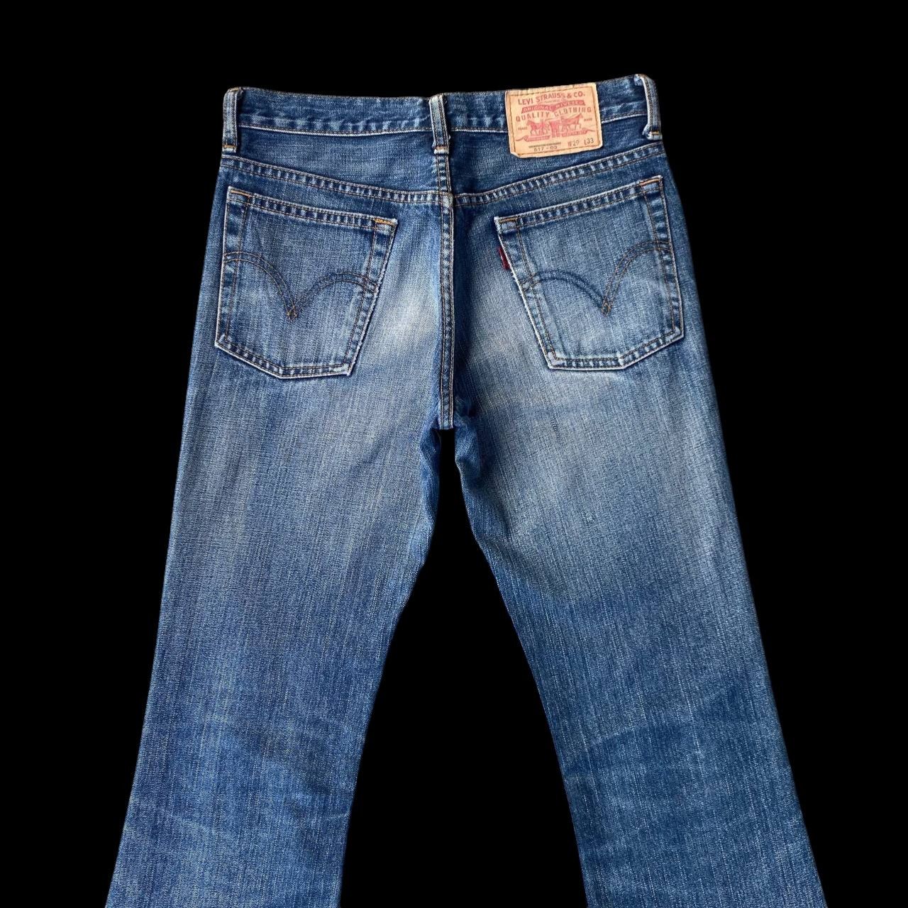 Levi's FLARED 00's VINTAGE LEVIS 517 HONEYCOMB CLAWMARK Y2K DENIM Size US 29 - 11 Thumbnail