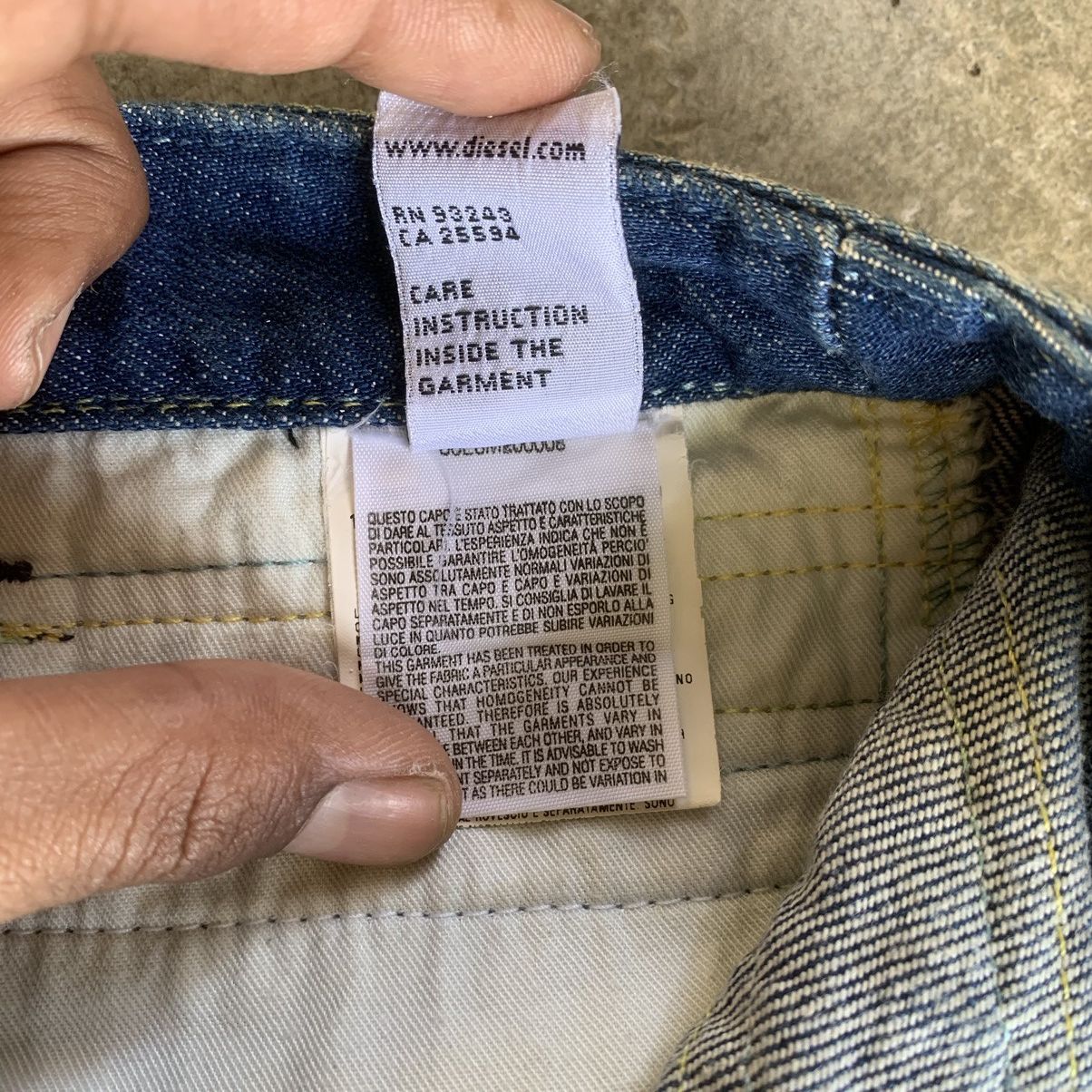 Diesel Diesel Mudwash Low Rise Flared Jeans Size US 30 / EU 46 - 10 Thumbnail