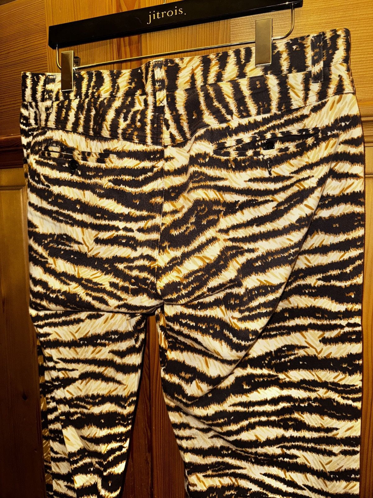Dolce & Gabbana Vintage Dolce Gabbana Tiger Print Pants Size US 38 / EU 54 - 4 Thumbnail