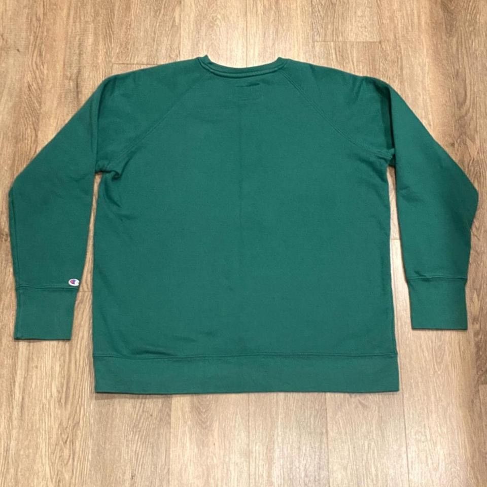 Champion Brand New Champion Gratified Green Logo Sweatshirt Size US XL / EU 56 / 4 - 4 Thumbnail