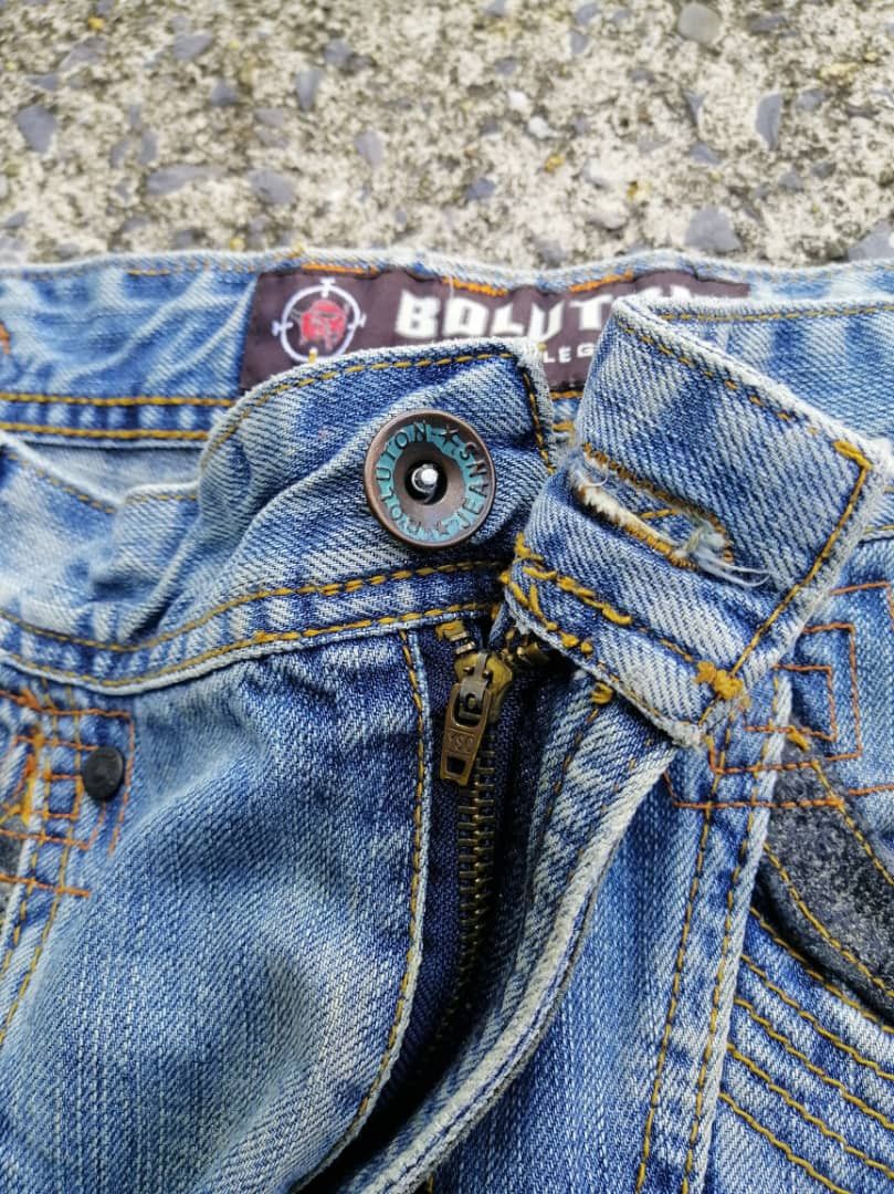 Other Boluton Nice Design Denim Jeans Size US 32 / EU 48 - 7 Thumbnail