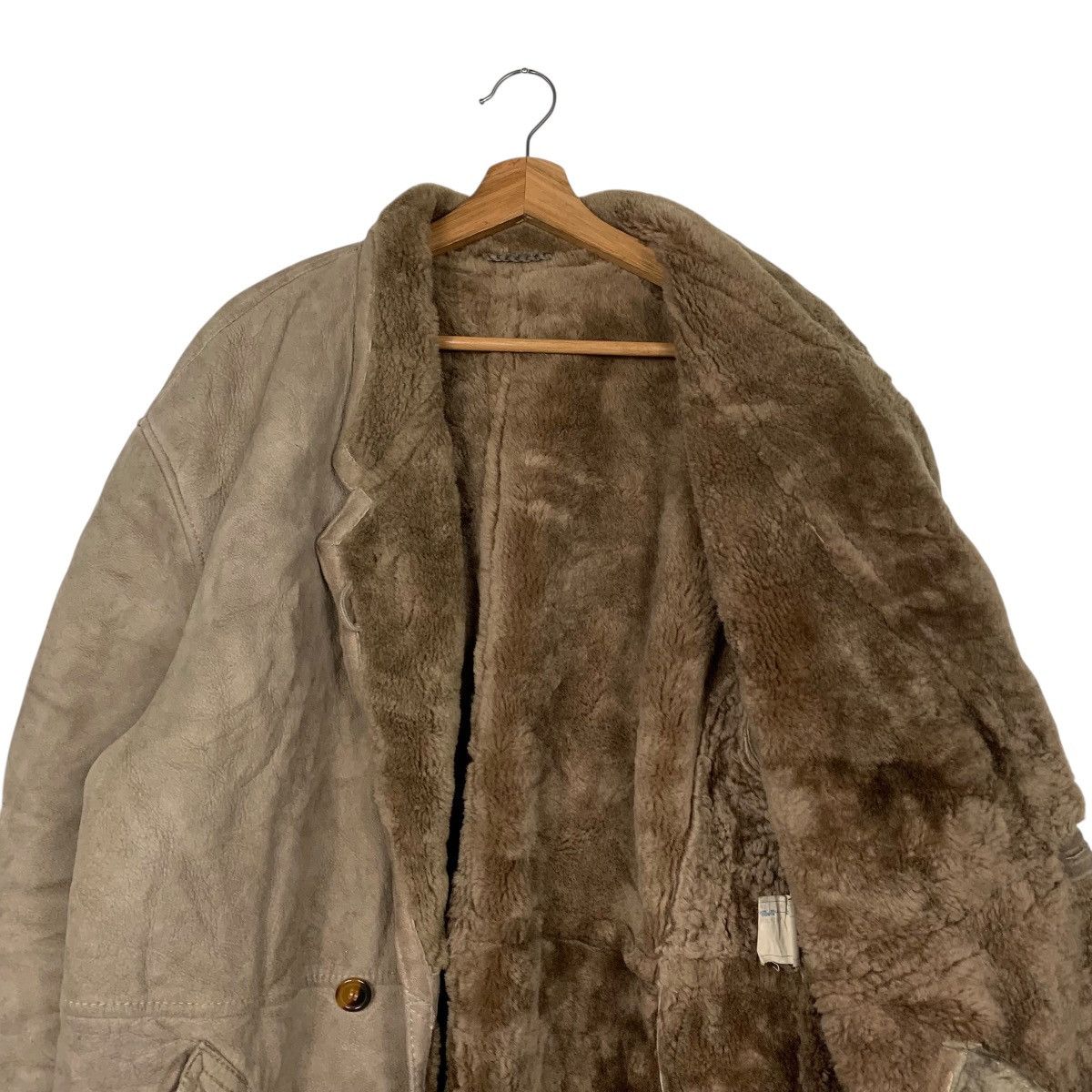 Other Authentic Leather Women Shearling Coat Size M / US 6-8 / IT 42-44 - 10 Thumbnail