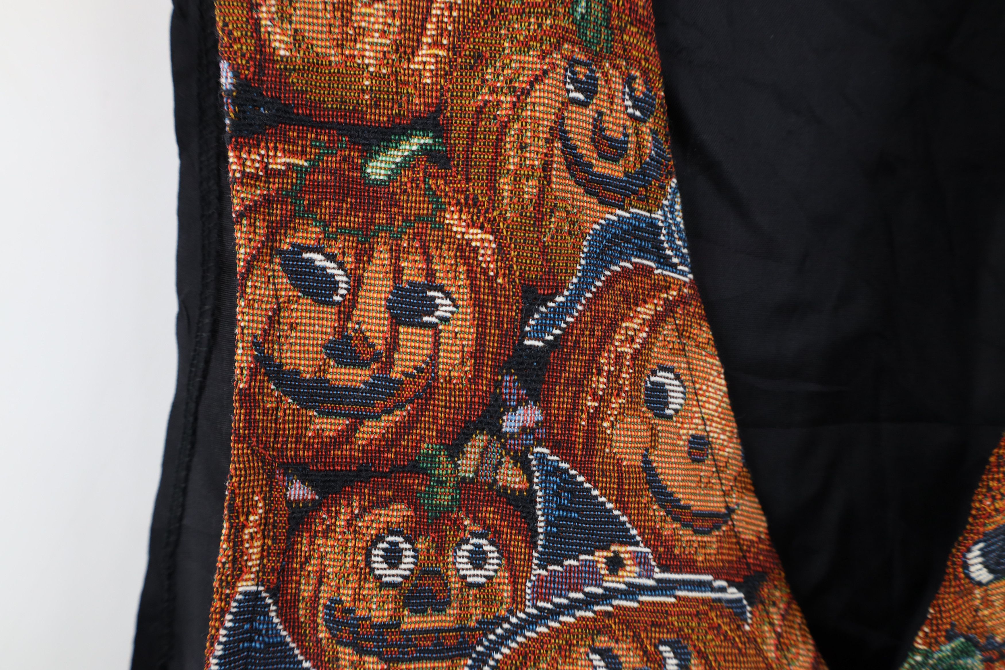 Vintage Vintage 90s Streetwear Pumpkin Halloween Vest Jacket USA Size M / US 6-8 / IT 42-44 - 5 Thumbnail