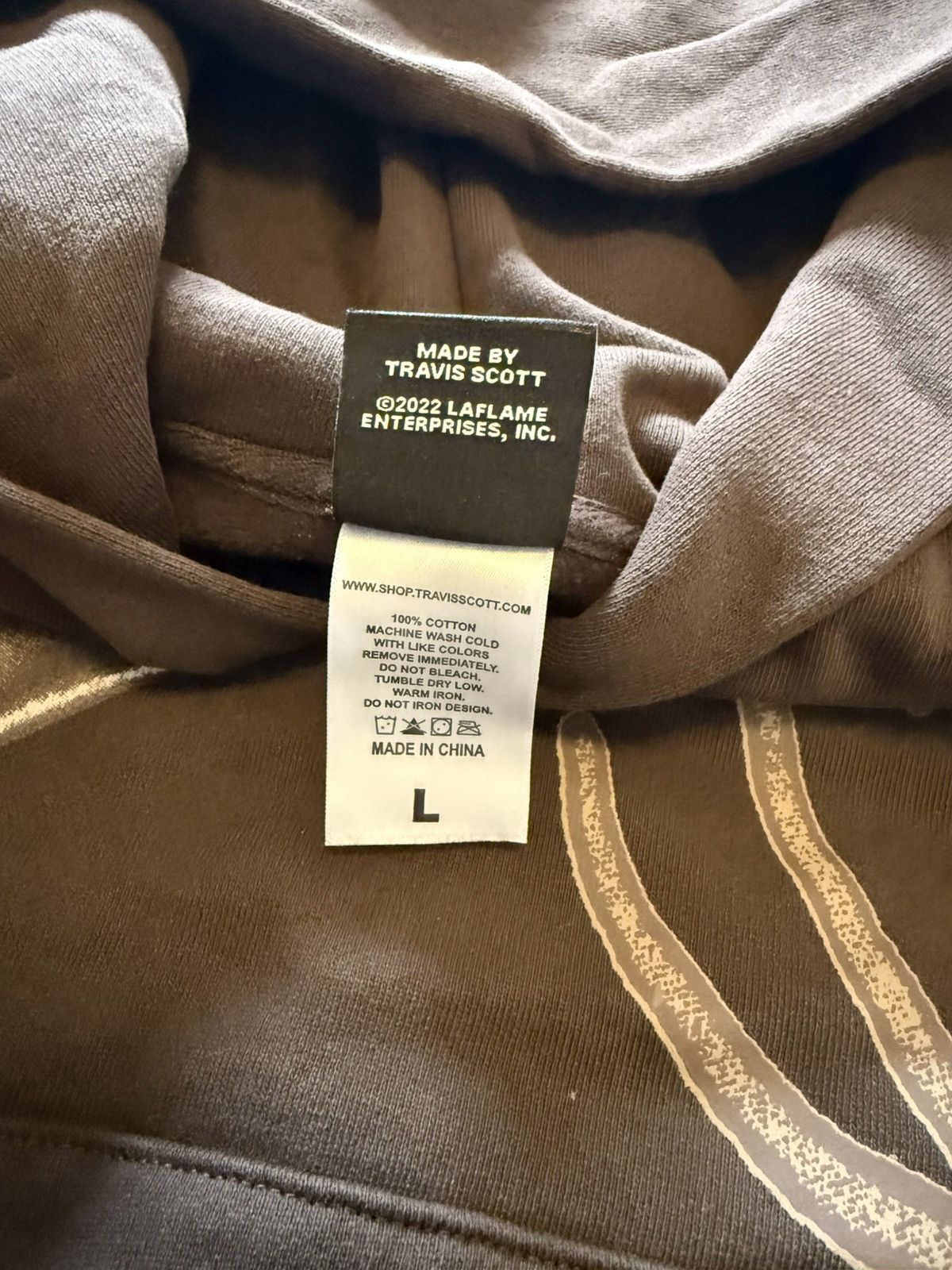 Travis Scott Travis Scott Grin Hoodie Brown Large Size US L / EU 52-54 / 3 - 5 Thumbnail