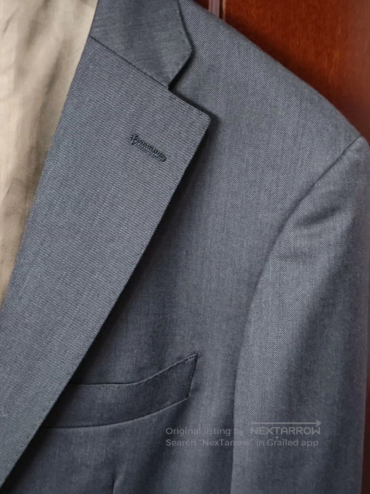 Tallia Italian Custom Wool Suit Jacket. Size US M / EU 48-50 / 2 - 2 Thumbnail