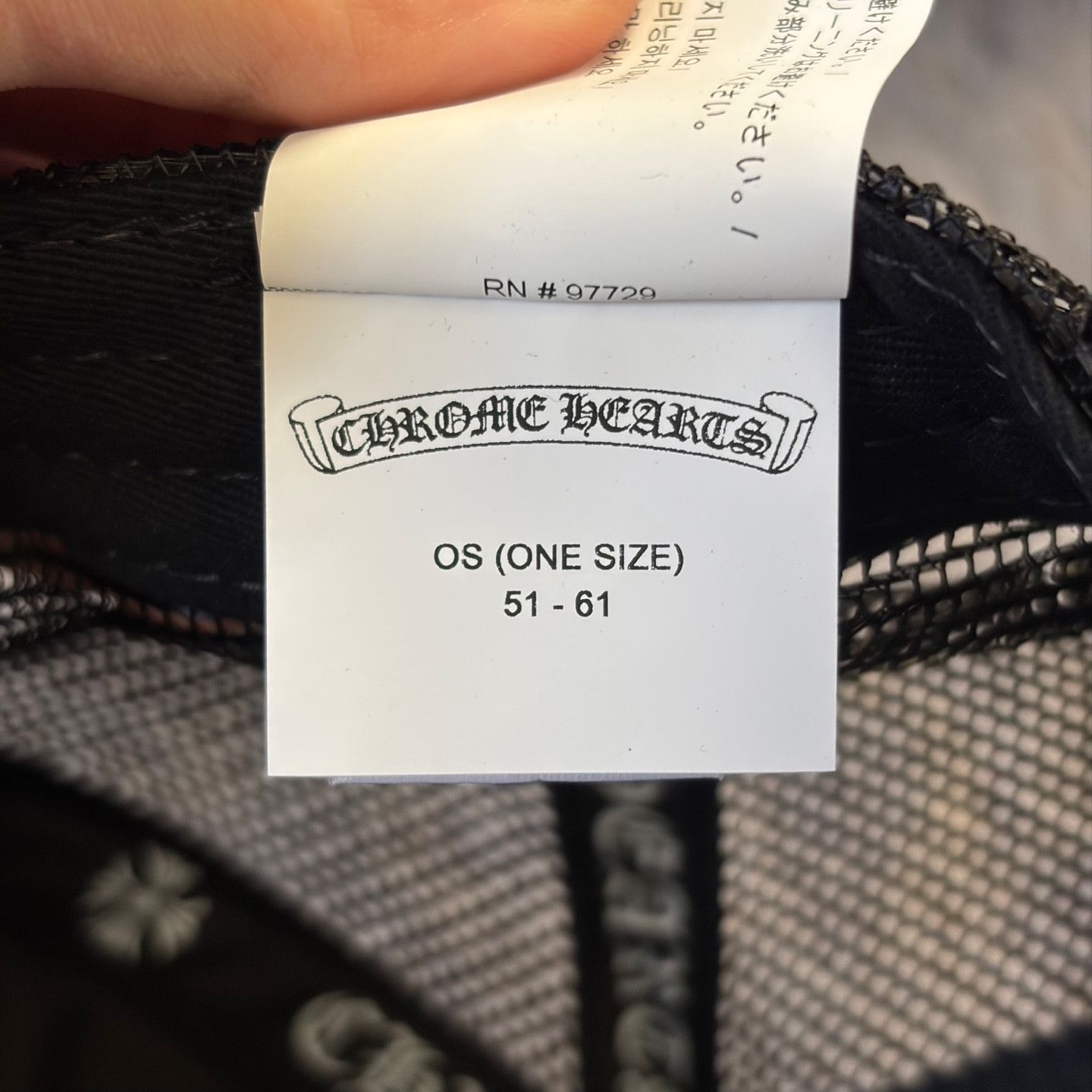 Chrome Hearts Chrome Hearts Cemetery Trucker Size ONE SIZE - 12 Thumbnail