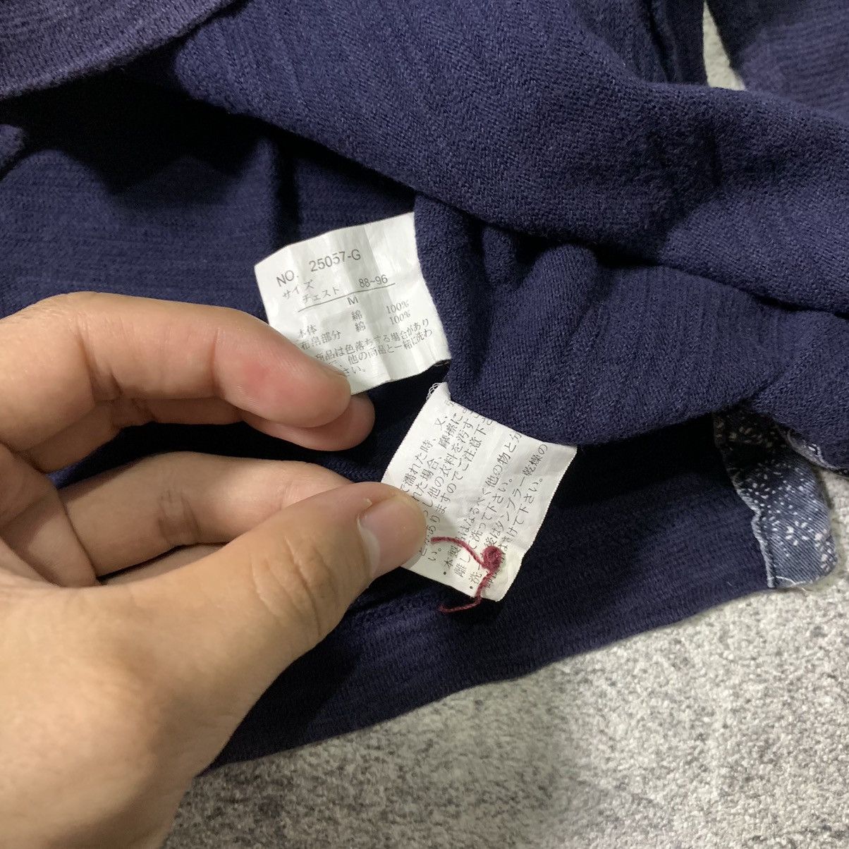 Japanese Brand JAPANESE TRADITIONAL FLOWER LONG SLEEVE SUKAJAN STYLE Size US M / EU 48-50 / 2 - 6 Thumbnail