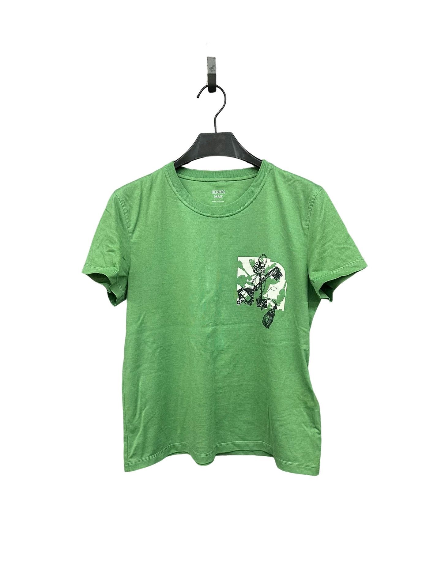 Hermes Hermes Graphic Key Print T-Shirt Size 38 Size S / US 4 / IT 40 - 1 Thumbnail