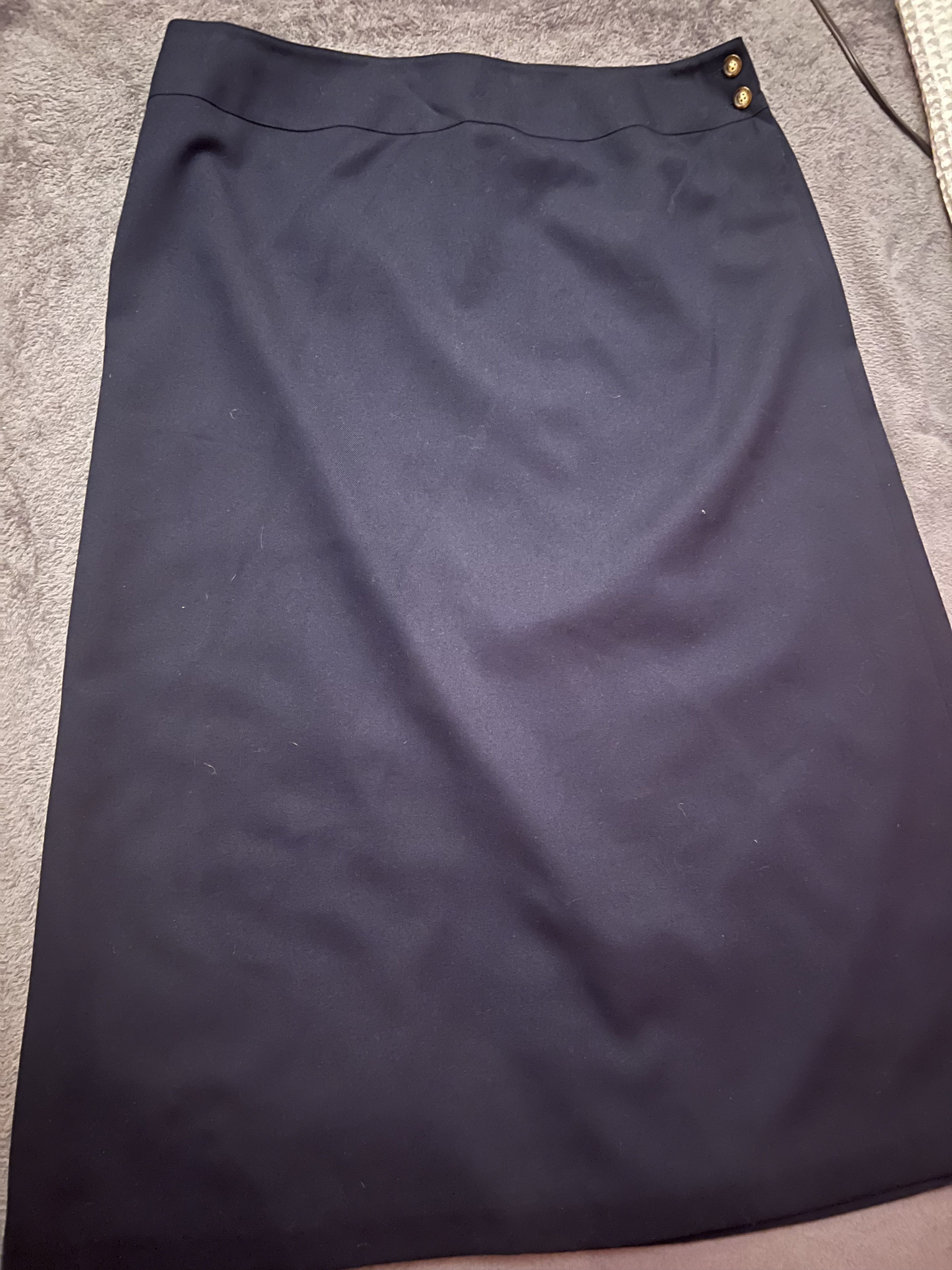 Orvis Orvis Navy blue maxi skirt. Size 40" / US 18 - 1 Thumbnail