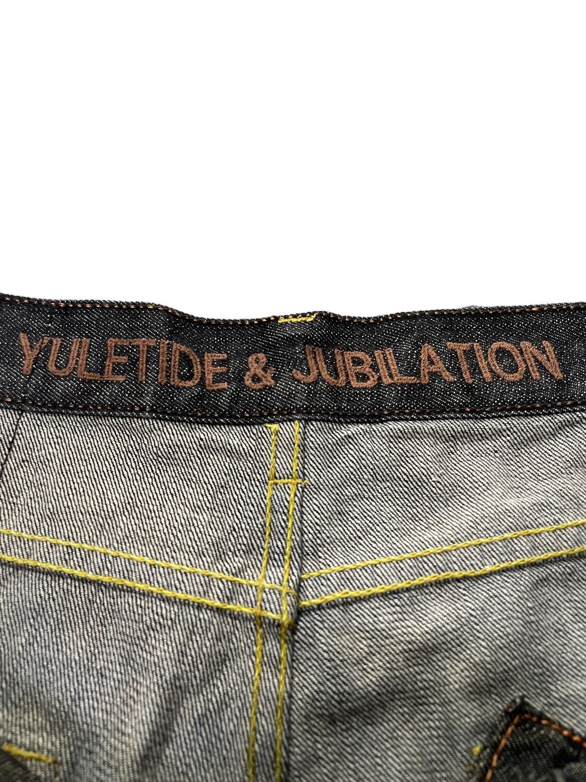 Hysteric Glamour × Japanese Brand × Maharishi Y2k Yuletide Japan Yakuza Tattoo Raw Jeans Size US 32 / EU 48 - 17 Thumbnail