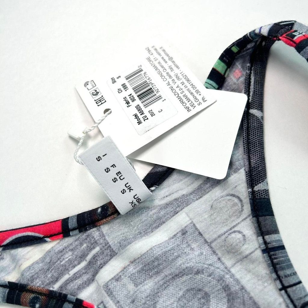 Moschino NWT Moschino electronics print racerback sports bra Size ONE SIZE - 5 Thumbnail