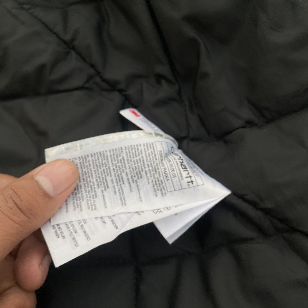 Carhartt Carhartt Siberian Parka – Black (WIP) Size US M / EU 48-50 / 2 - 11 Thumbnail