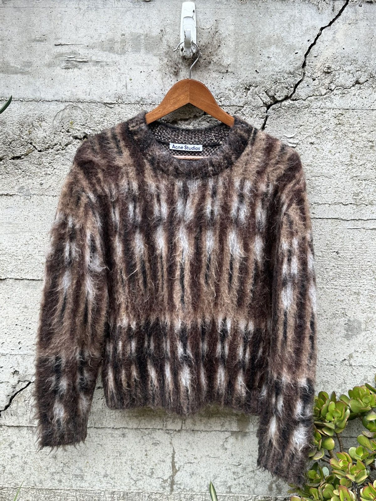 Acne Studios RARE GRAIL Acne Studios psychedelic mohair knit Size US M / EU 48-50 / 2 - 3 Thumbnail